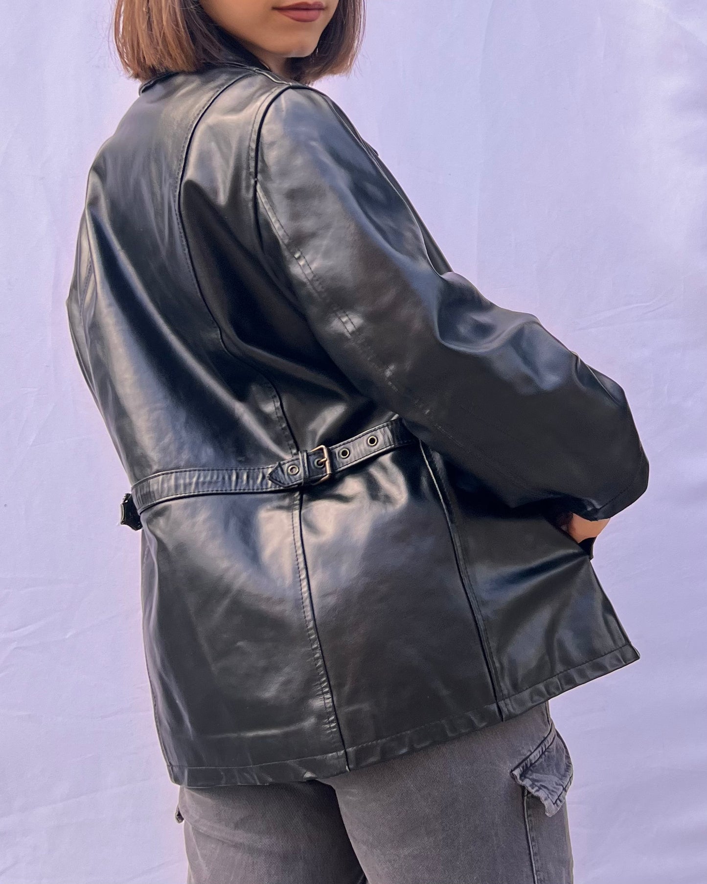 Giacca in pelle Max e Co