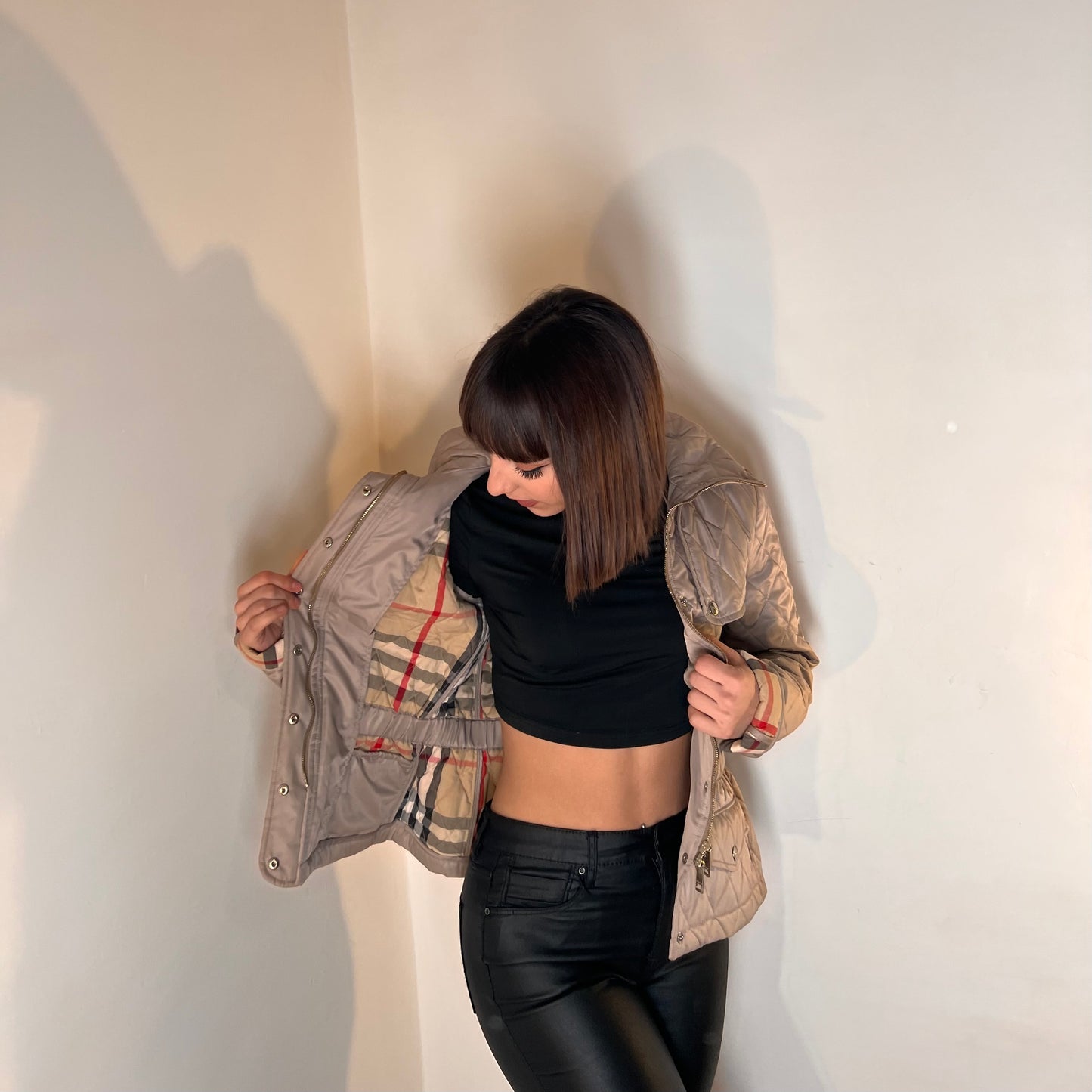 Giacca trapuntata Burberry