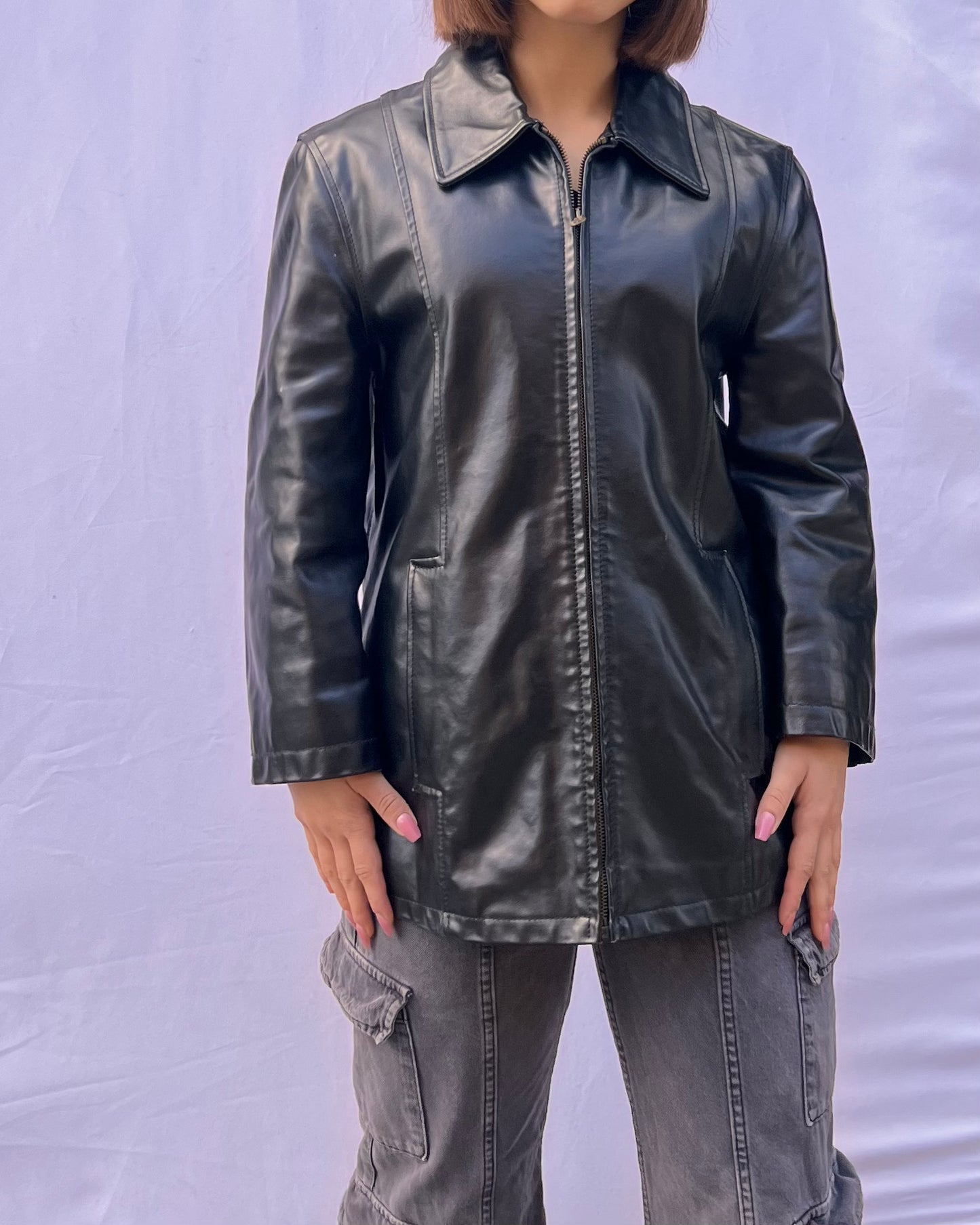 Giacca in pelle Max e Co