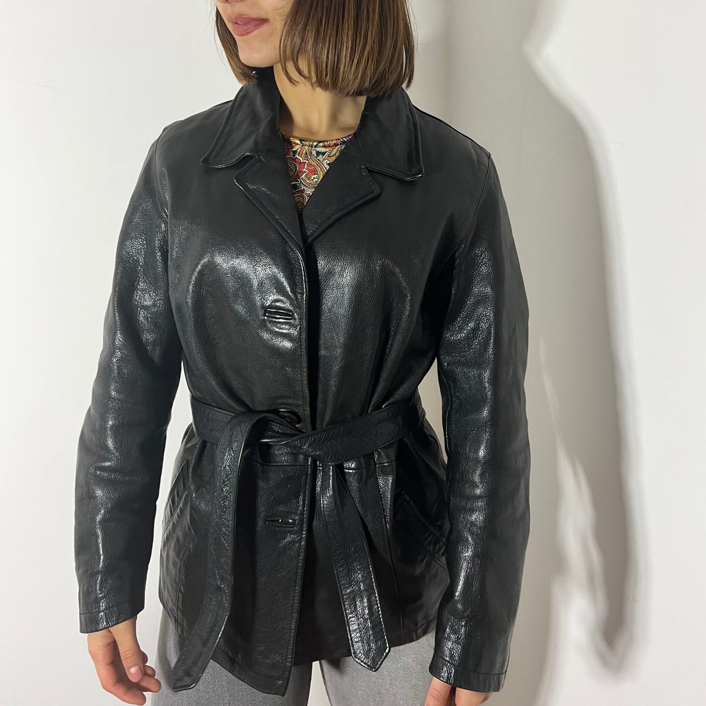 Giacca in vera pelle