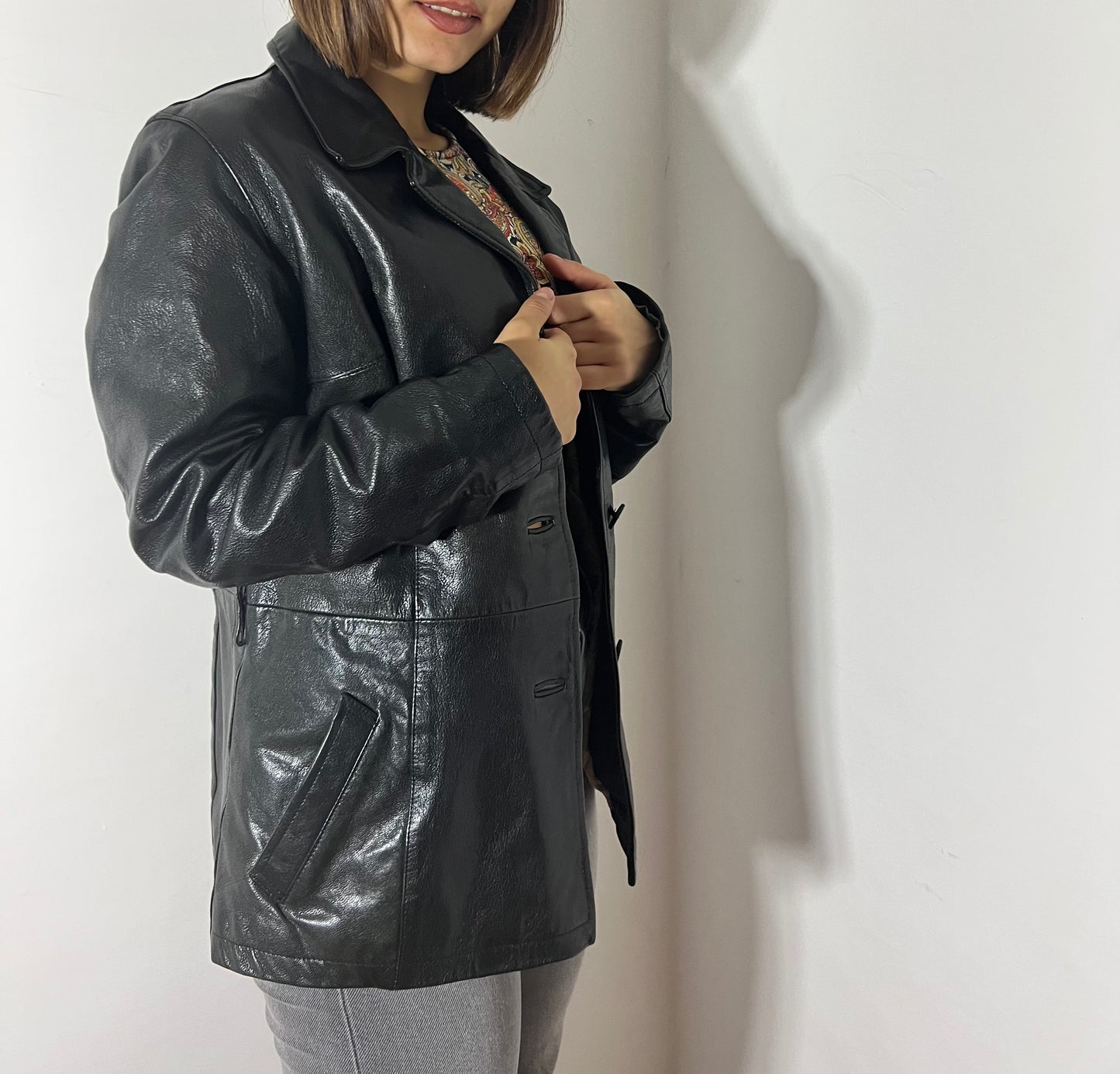 Giacca in vera pelle