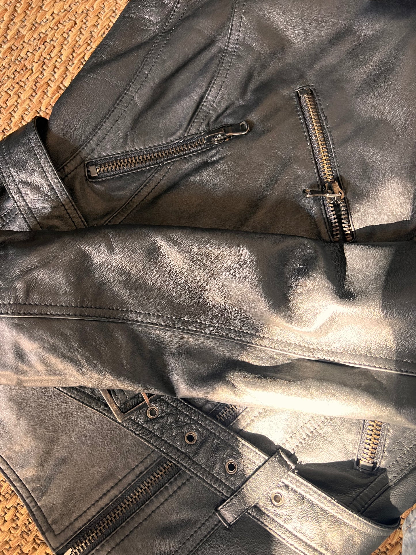 Chiodo in pelle