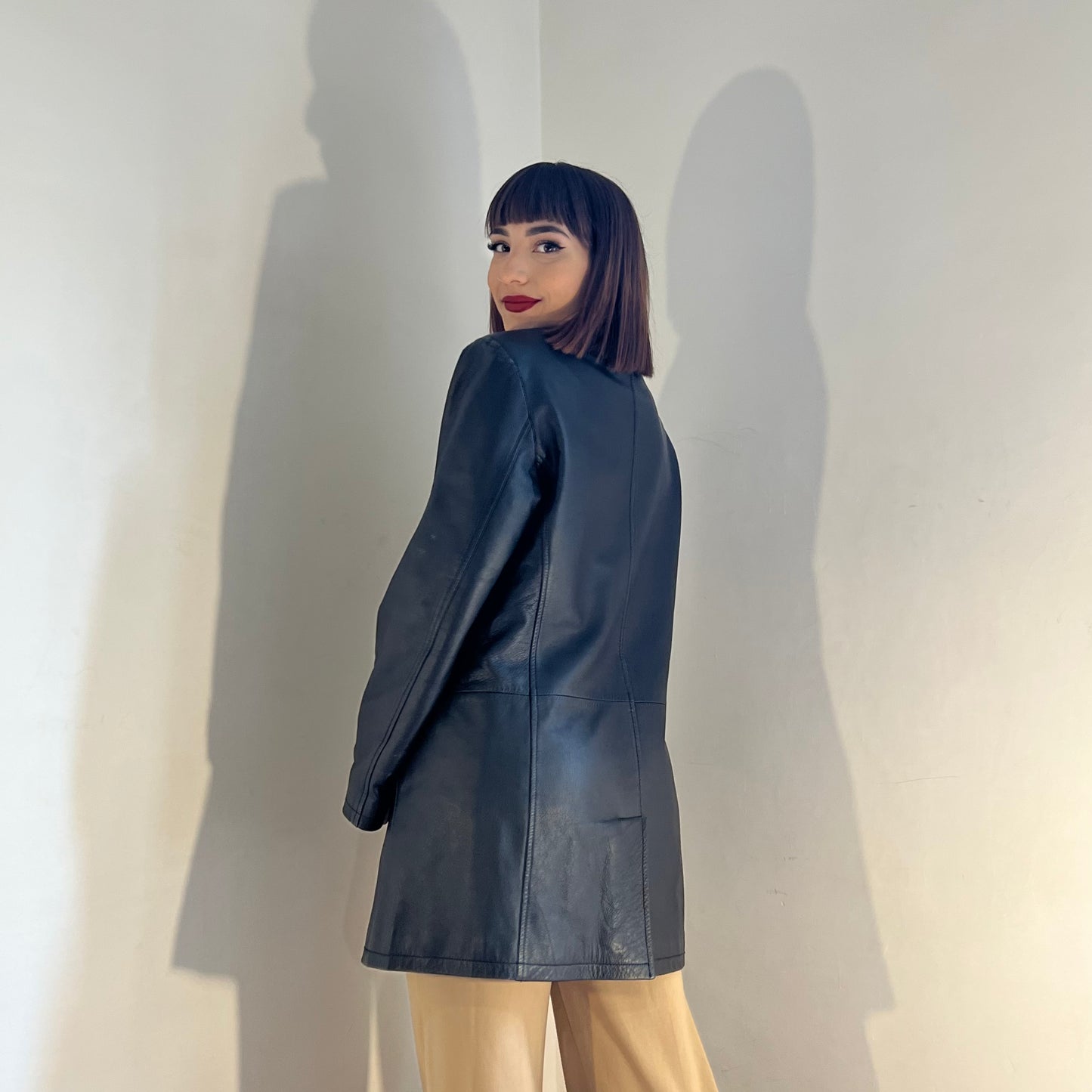 Giacca in pelle