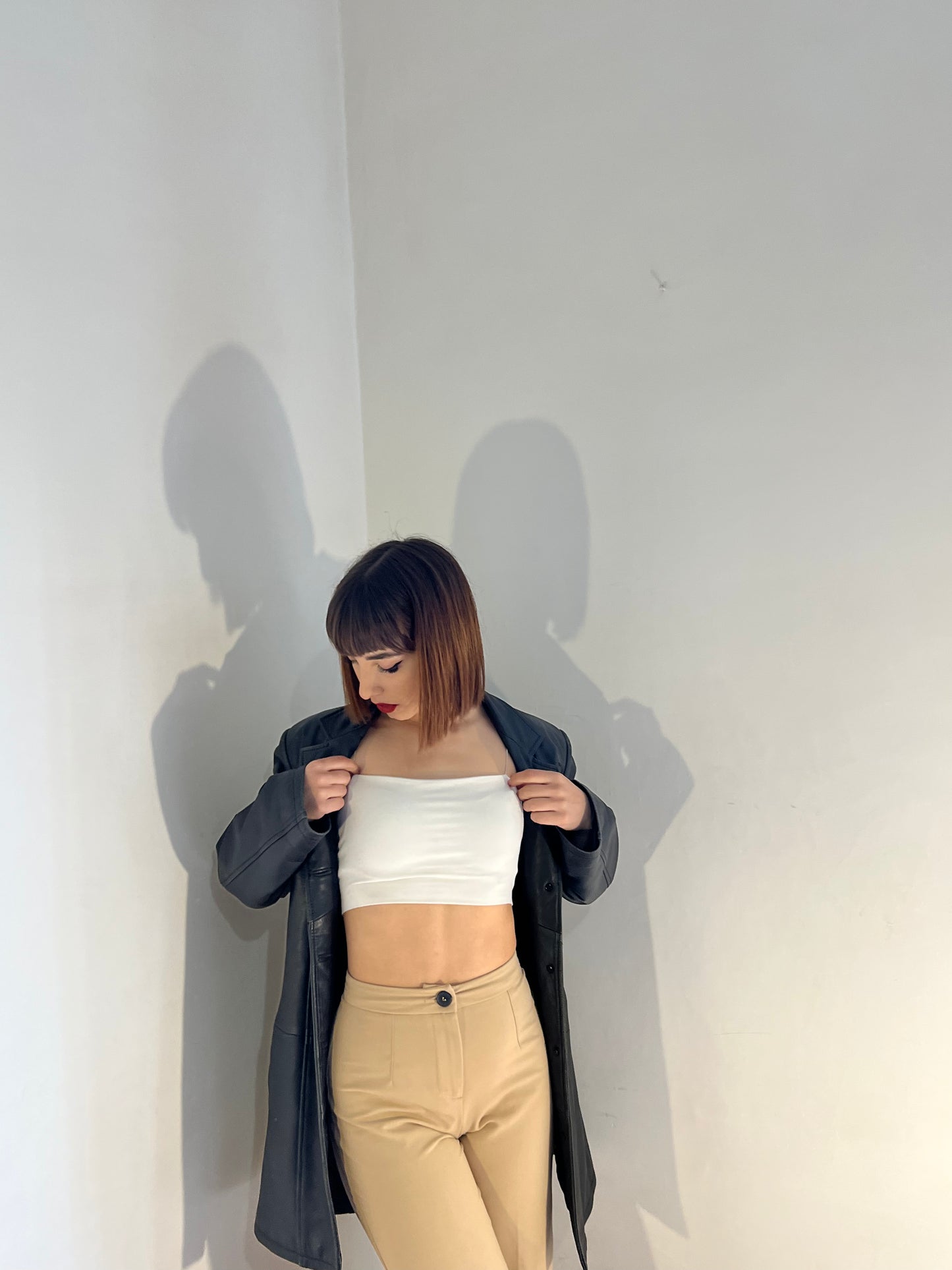 Giacca in pelle