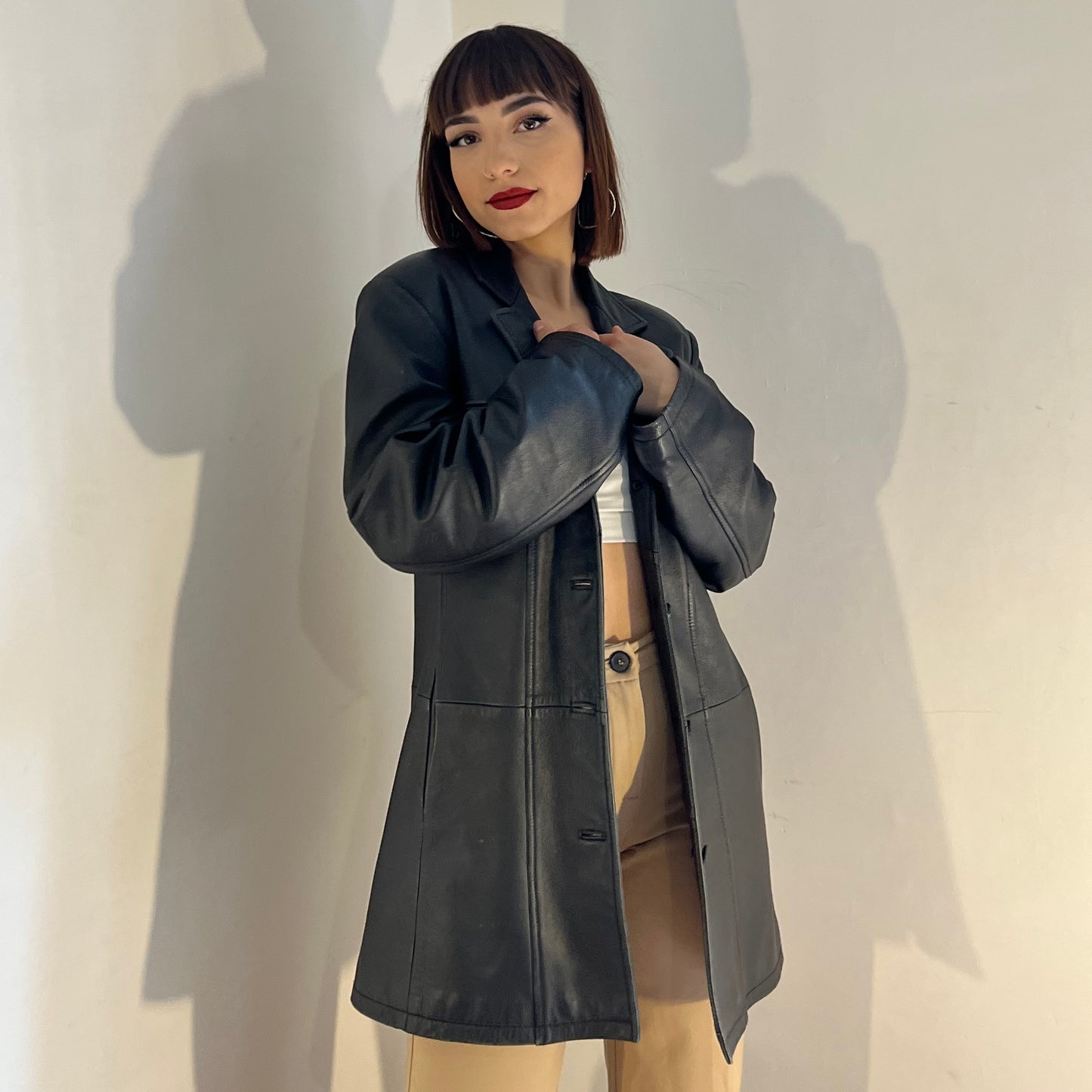 Giacca in pelle