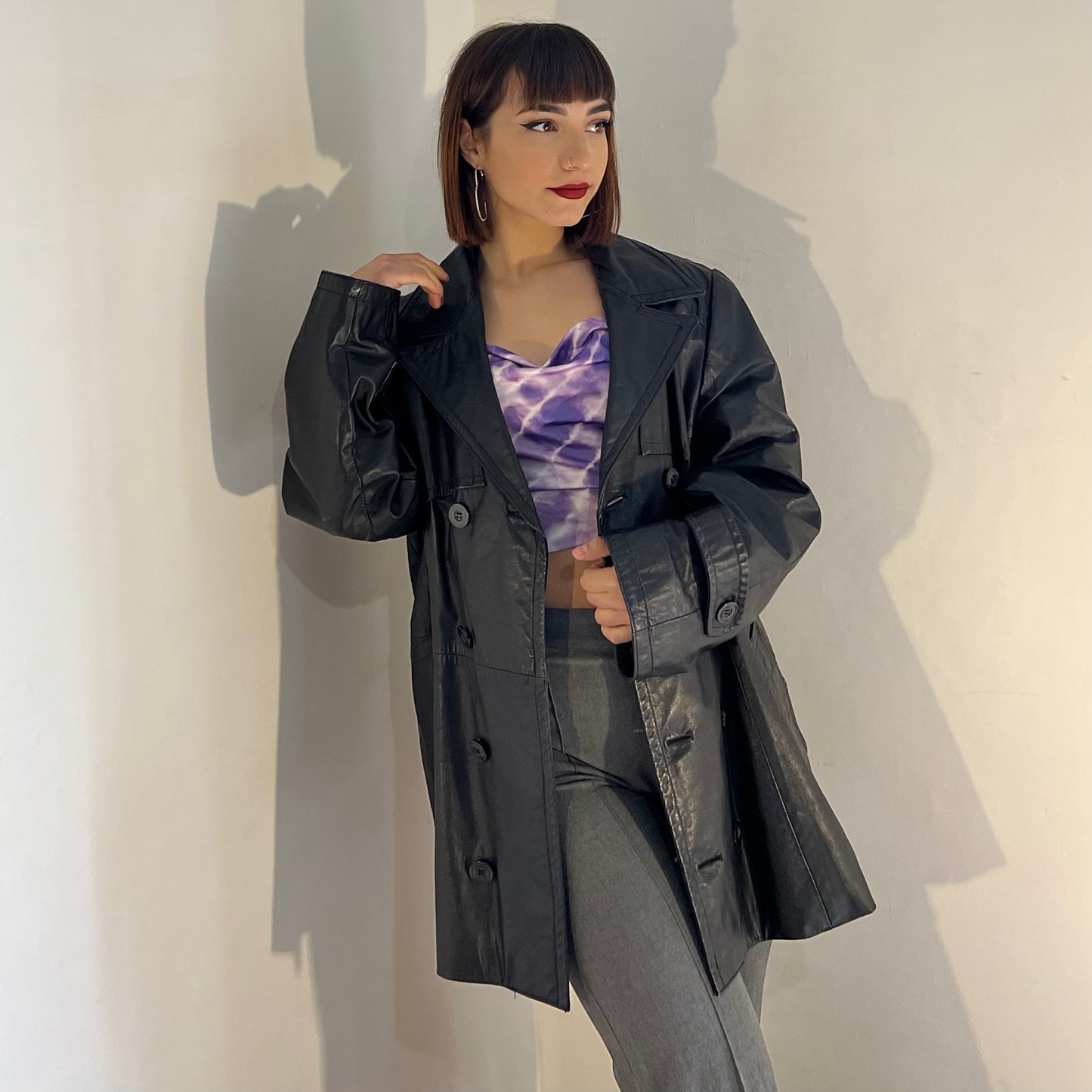 Giacca in pelle