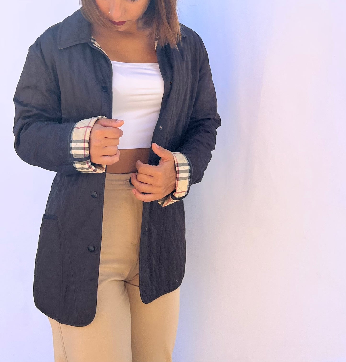 Giacca trapuntata Burberry