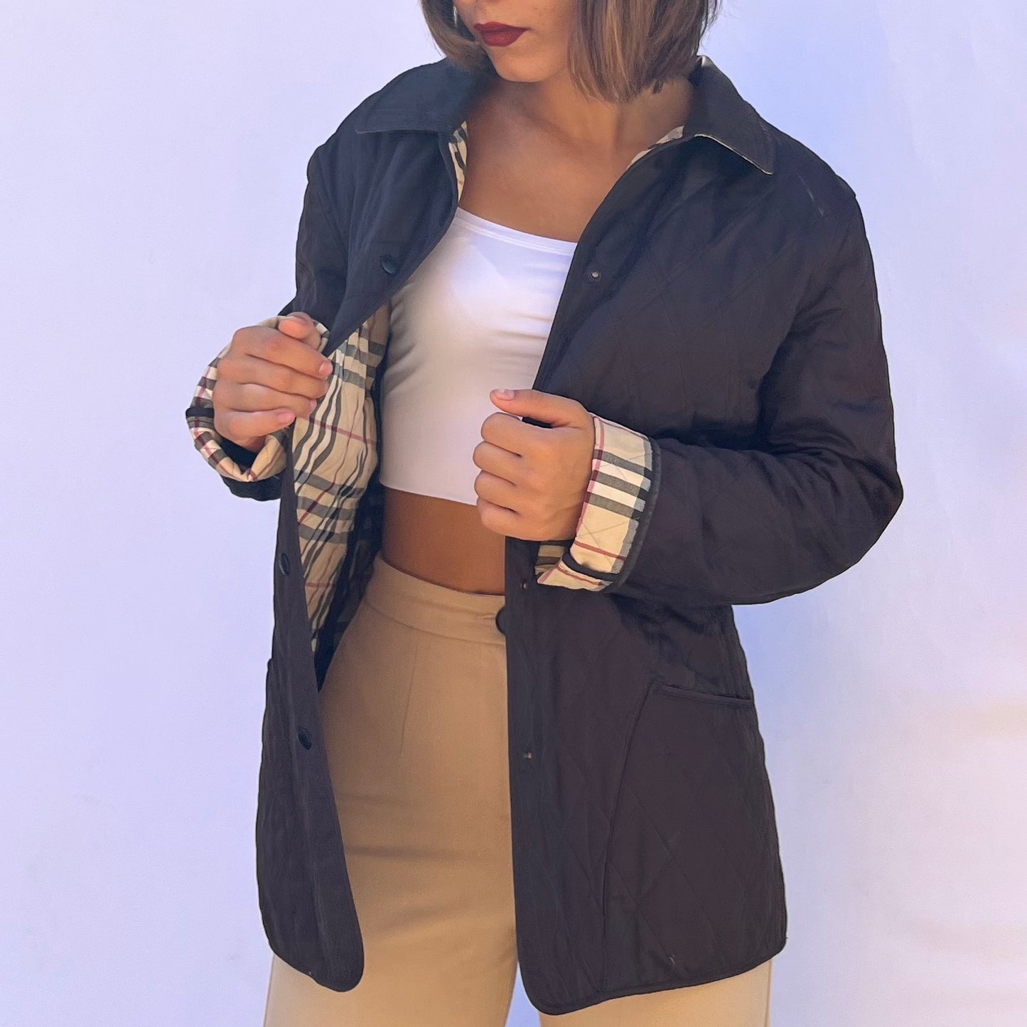 Giacca trapuntata Burberry