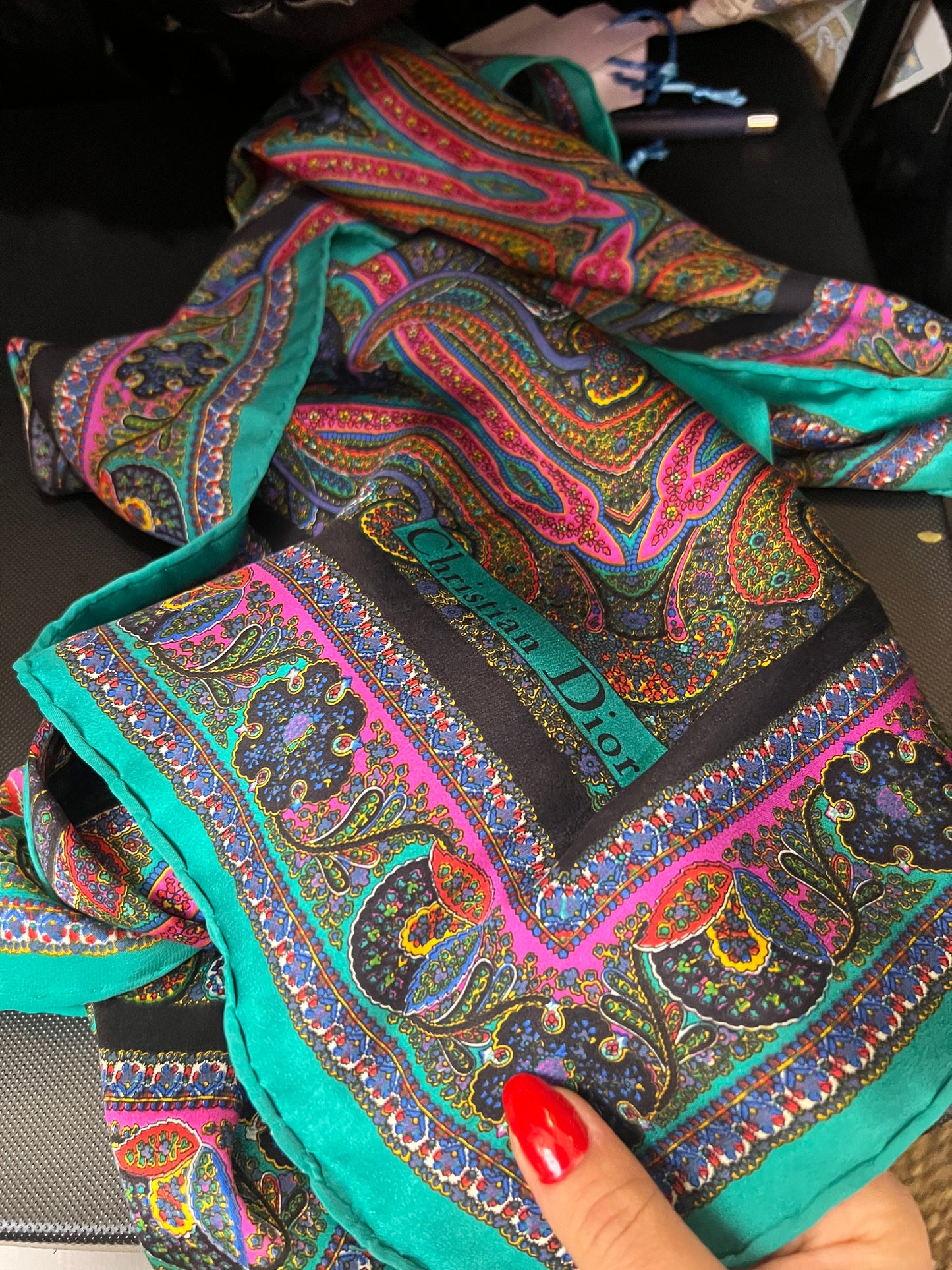 Foulard Dior vintage