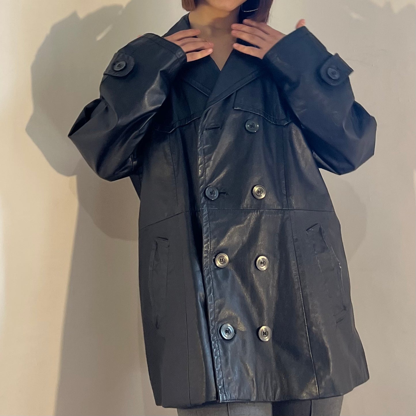 Giacca in pelle