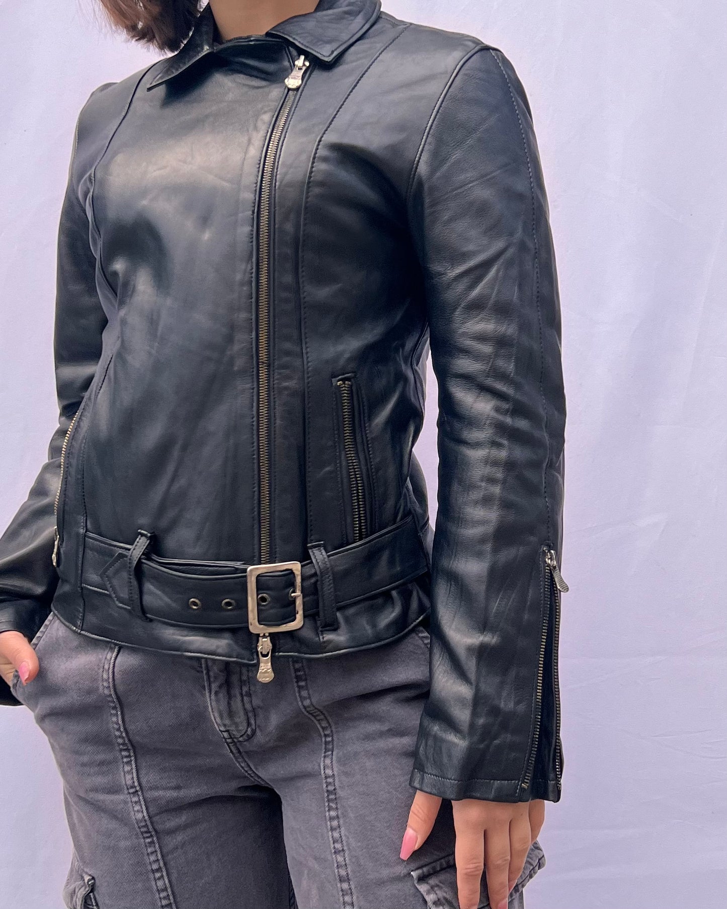 Giacca in pelle