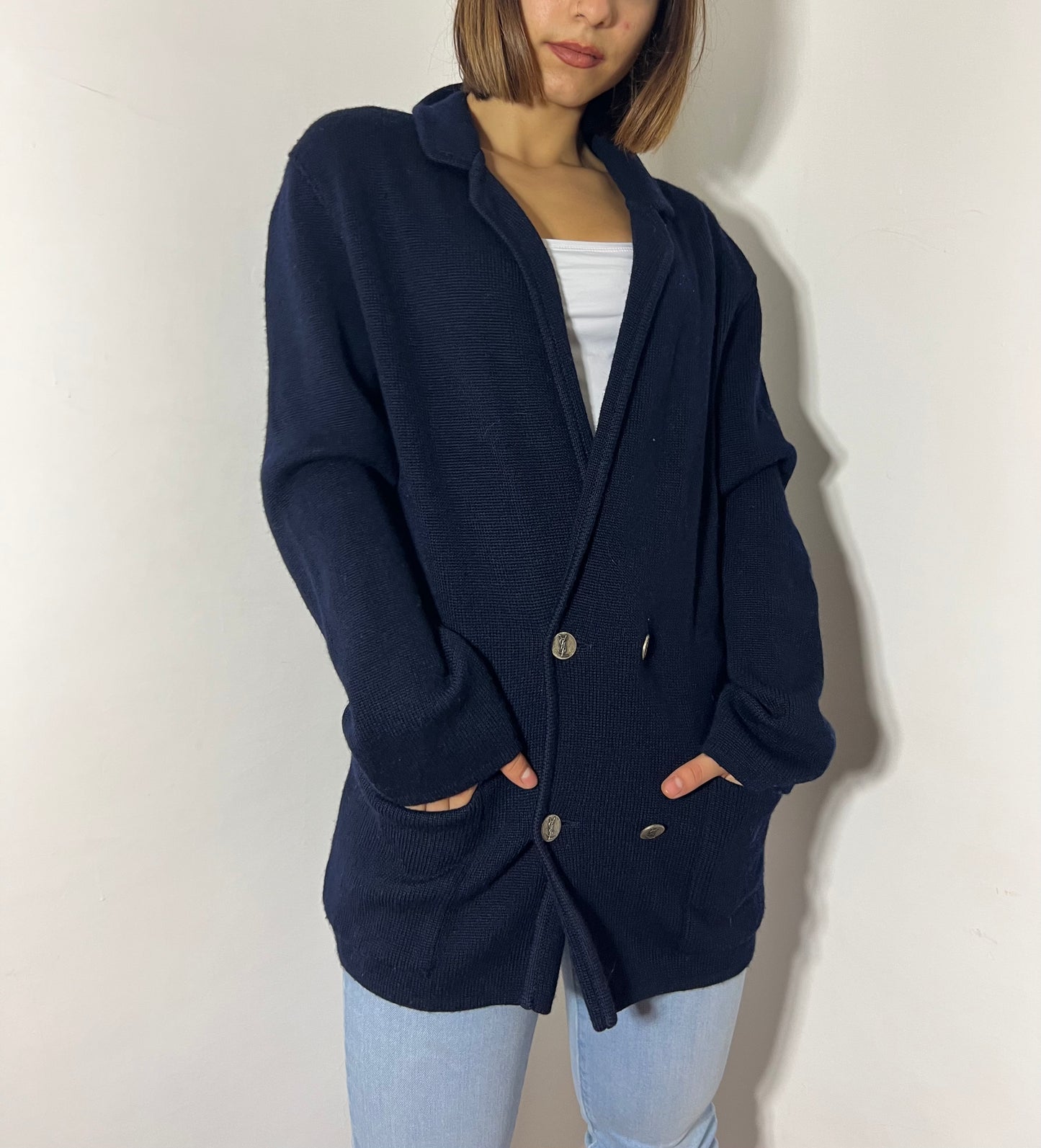 Maxi cardigan Yves Saint Laurent vintage