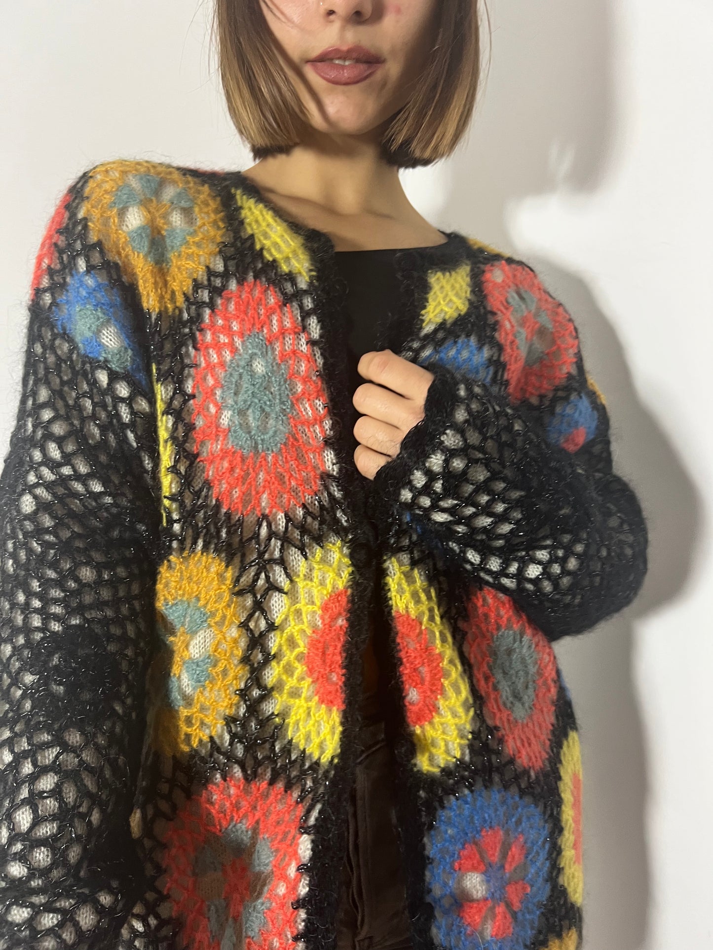 Maxi Cardigan sartoriale