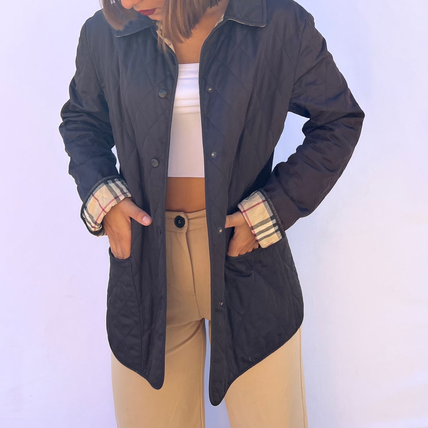 Giacca trapuntata Burberry