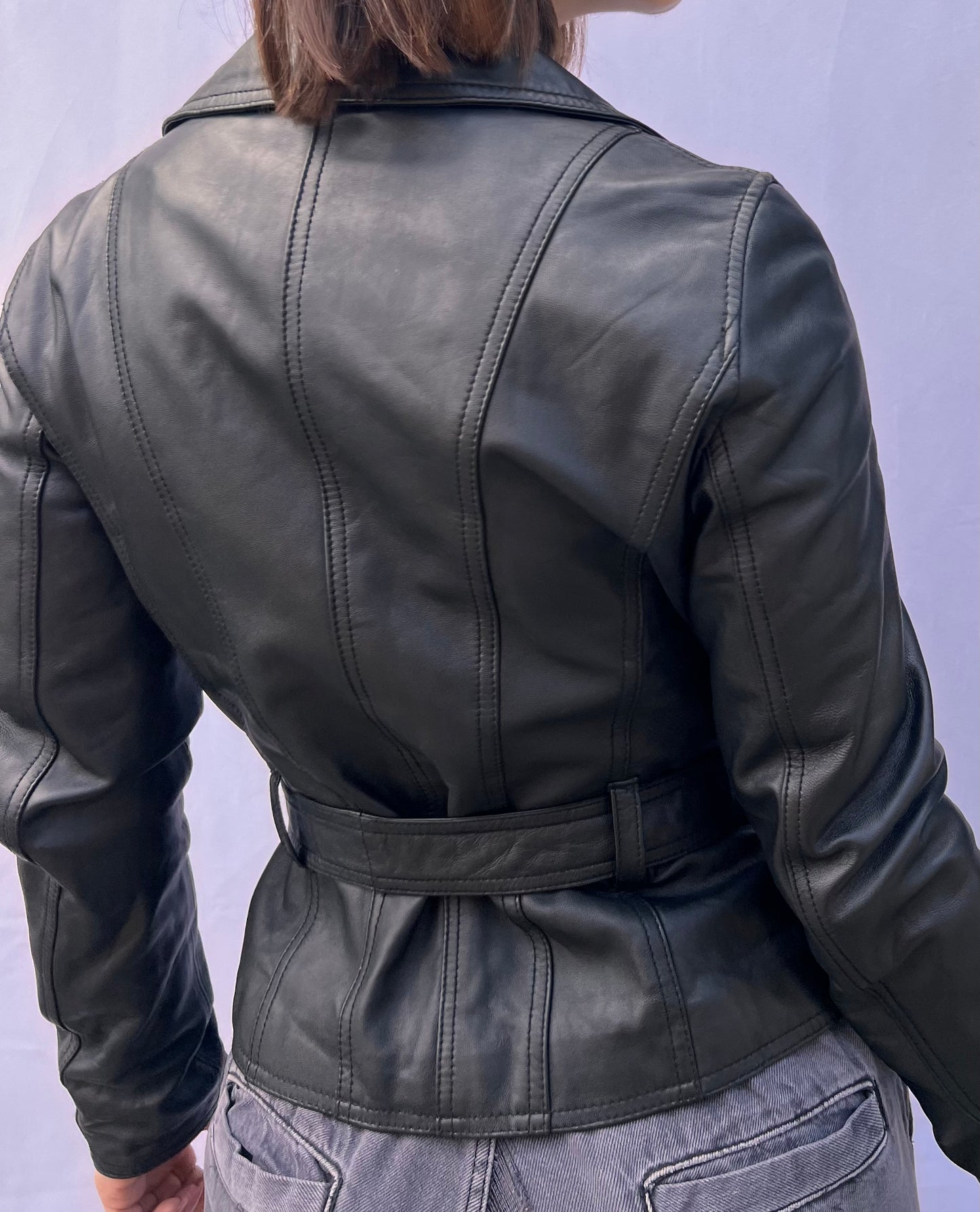 Chiodo in pelle