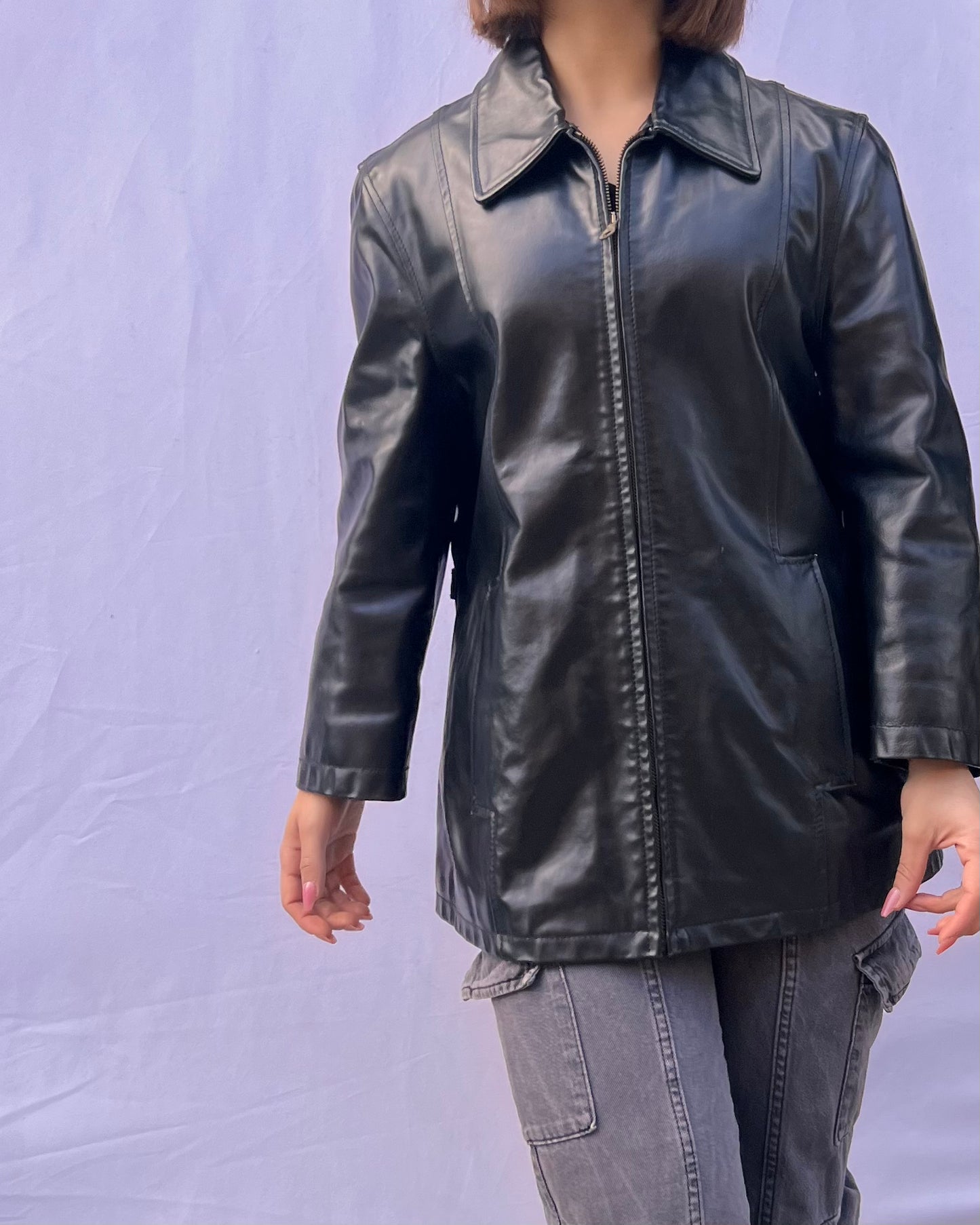 Giacca in pelle Max e Co