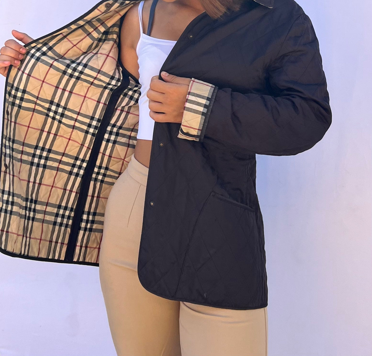 Giacca trapuntata Burberry