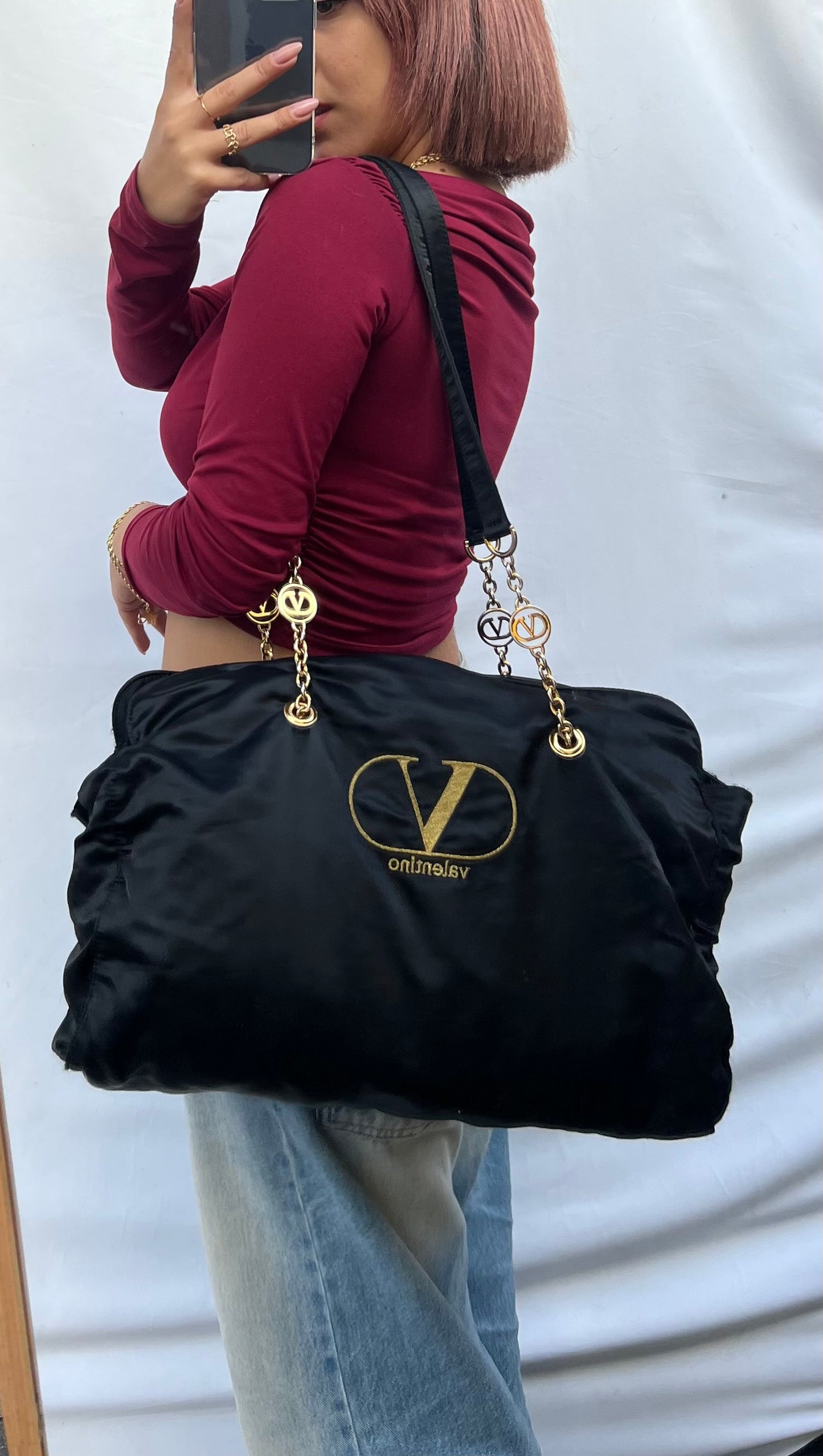 Maxi borsa Valentino vintage