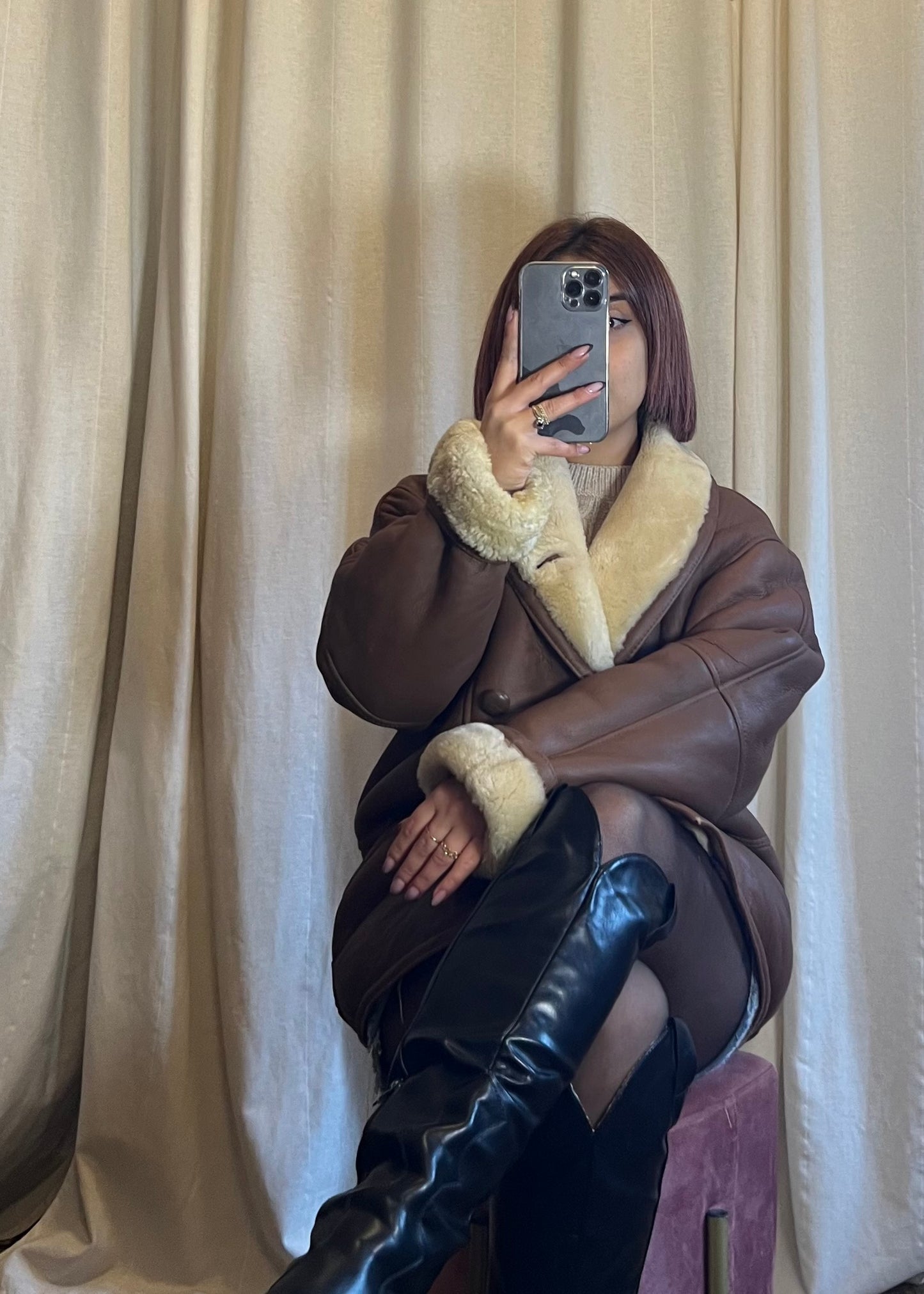 Shearling vintage