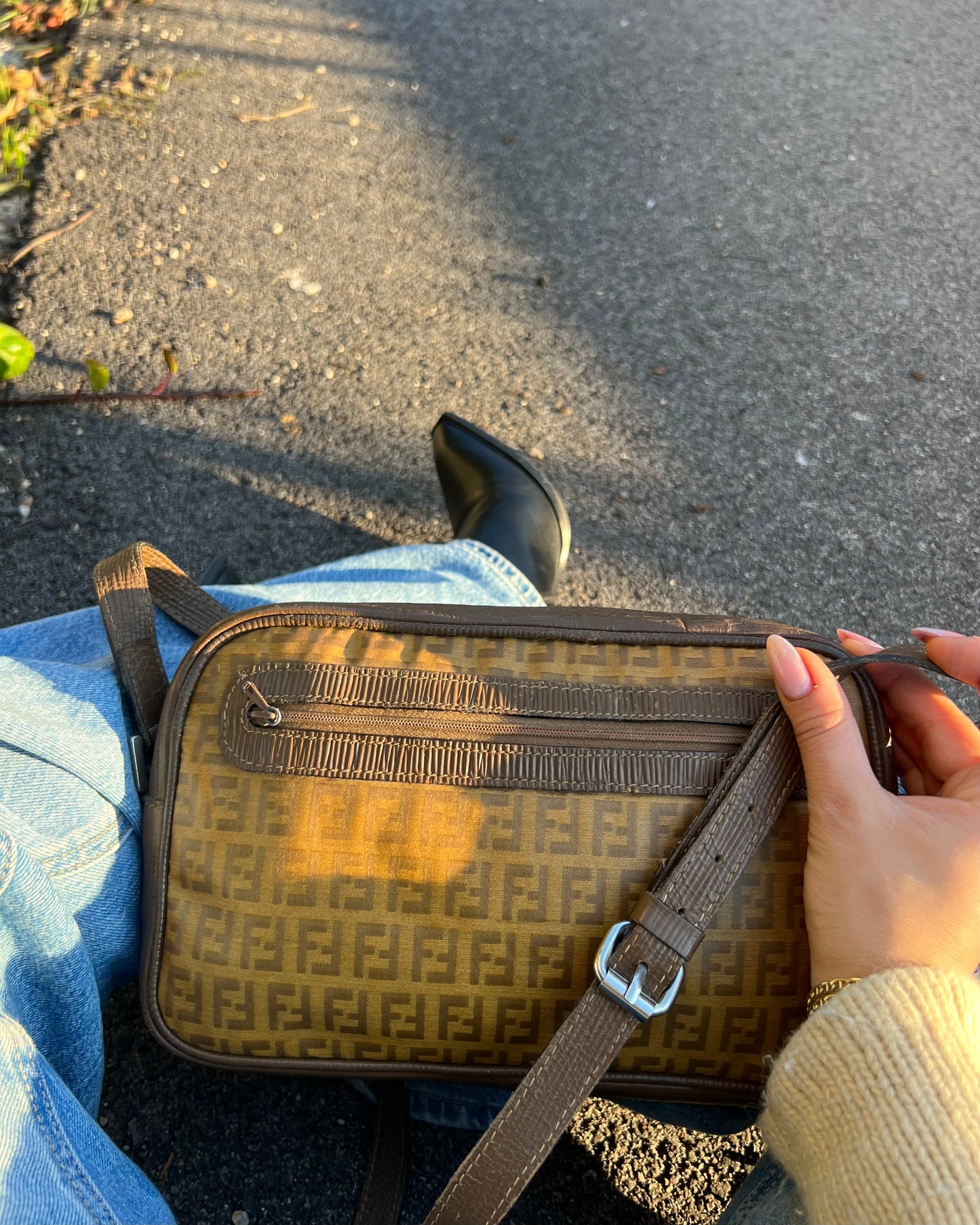Borsa Fendi zucchino
