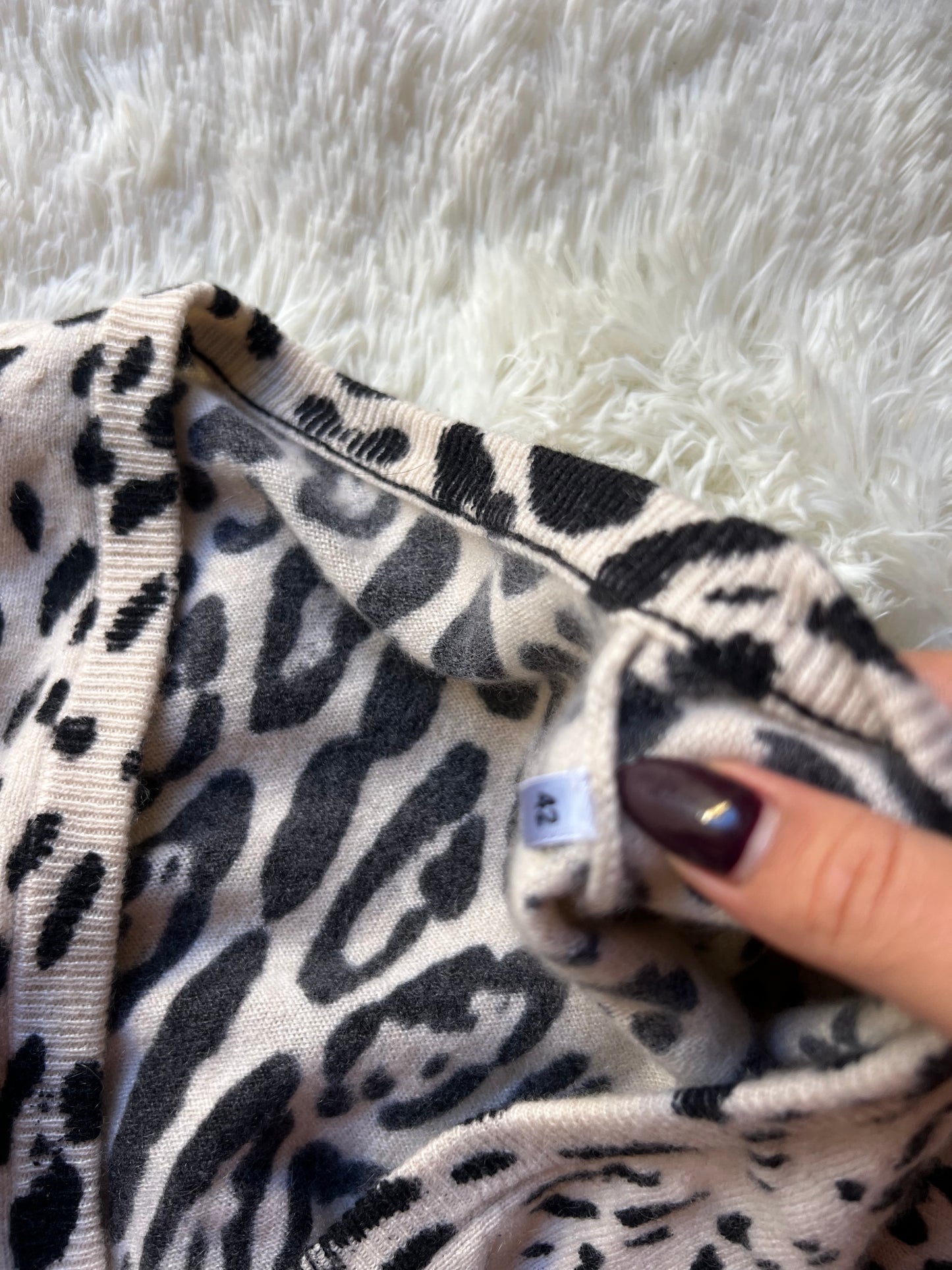 Cardigan D&G in cashmere