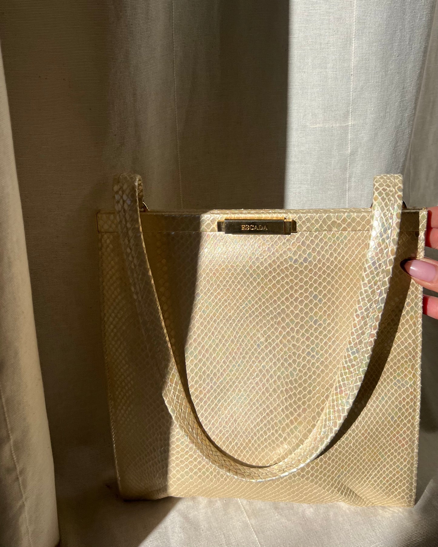 Borsa Escada in pitone