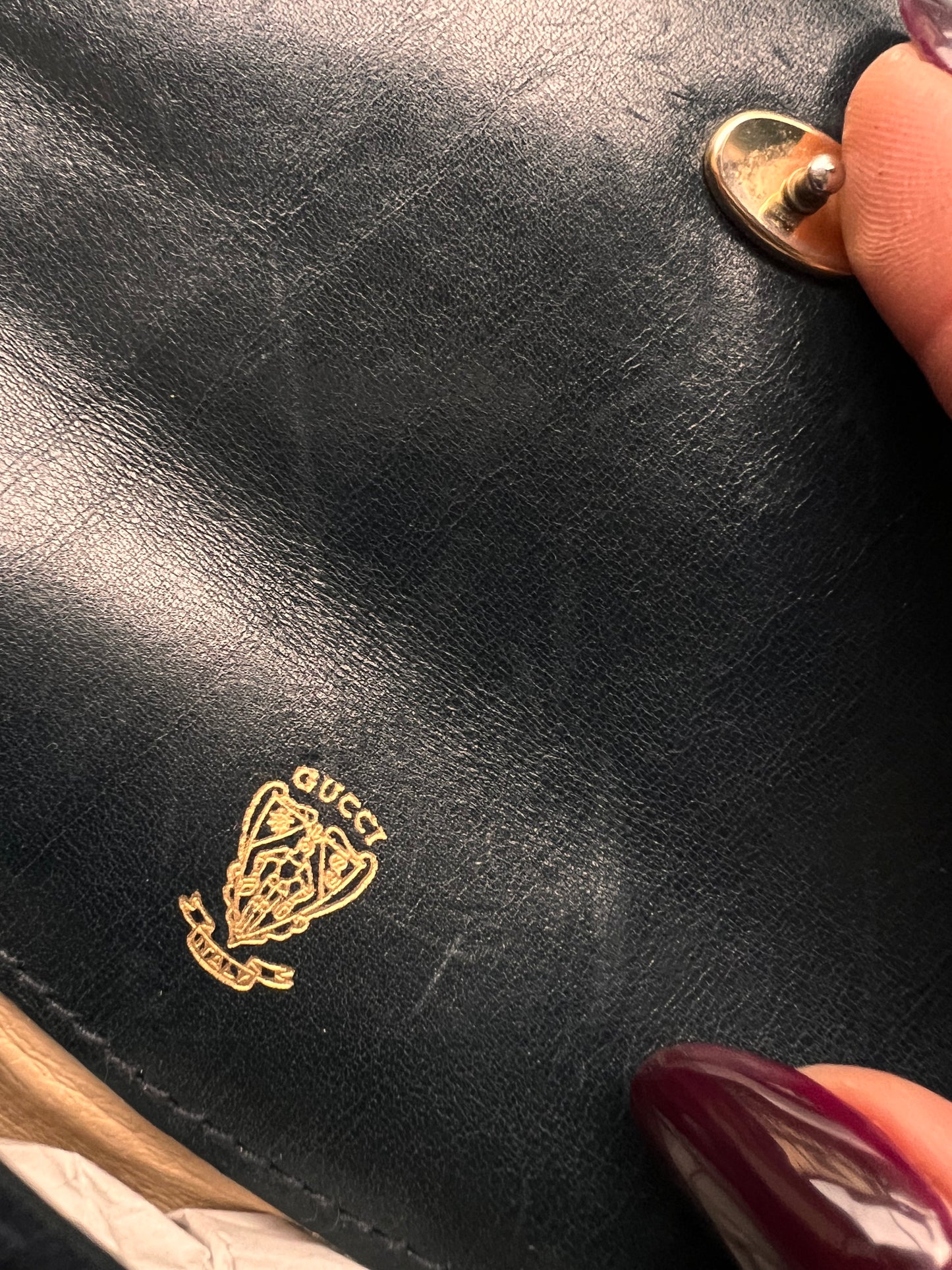 Mini borsa Gucci vintage anni 70