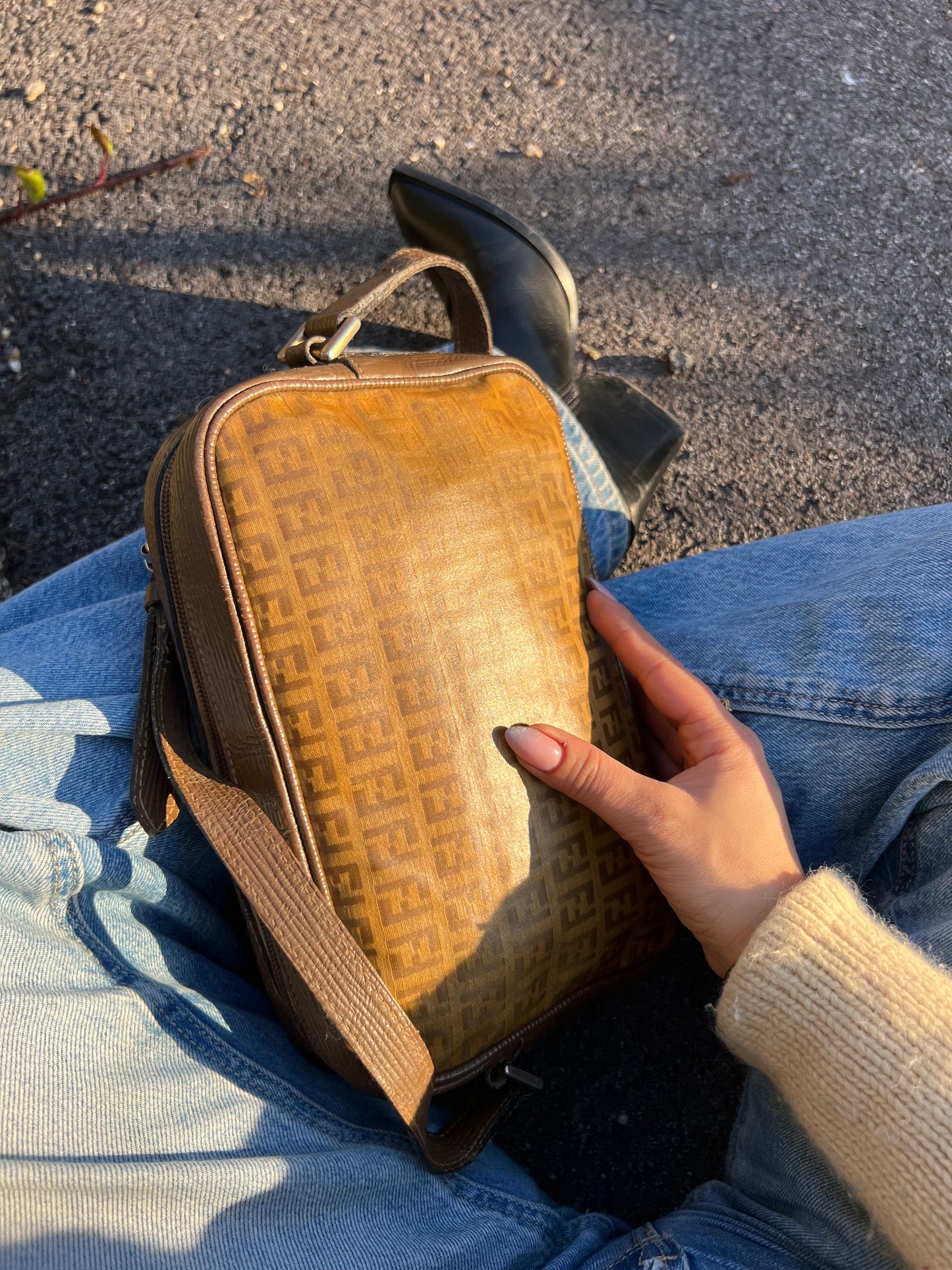 Borsa Fendi zucchino