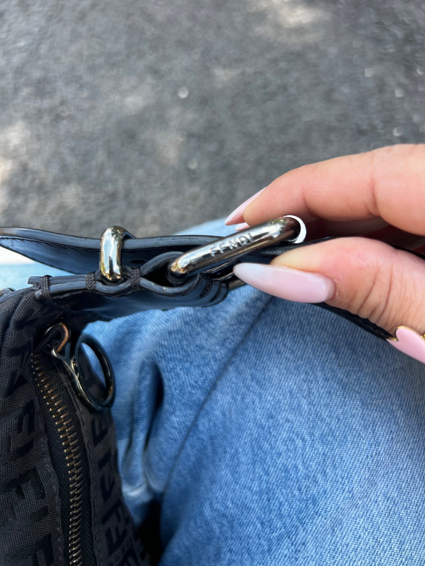 Fendi oyster bag