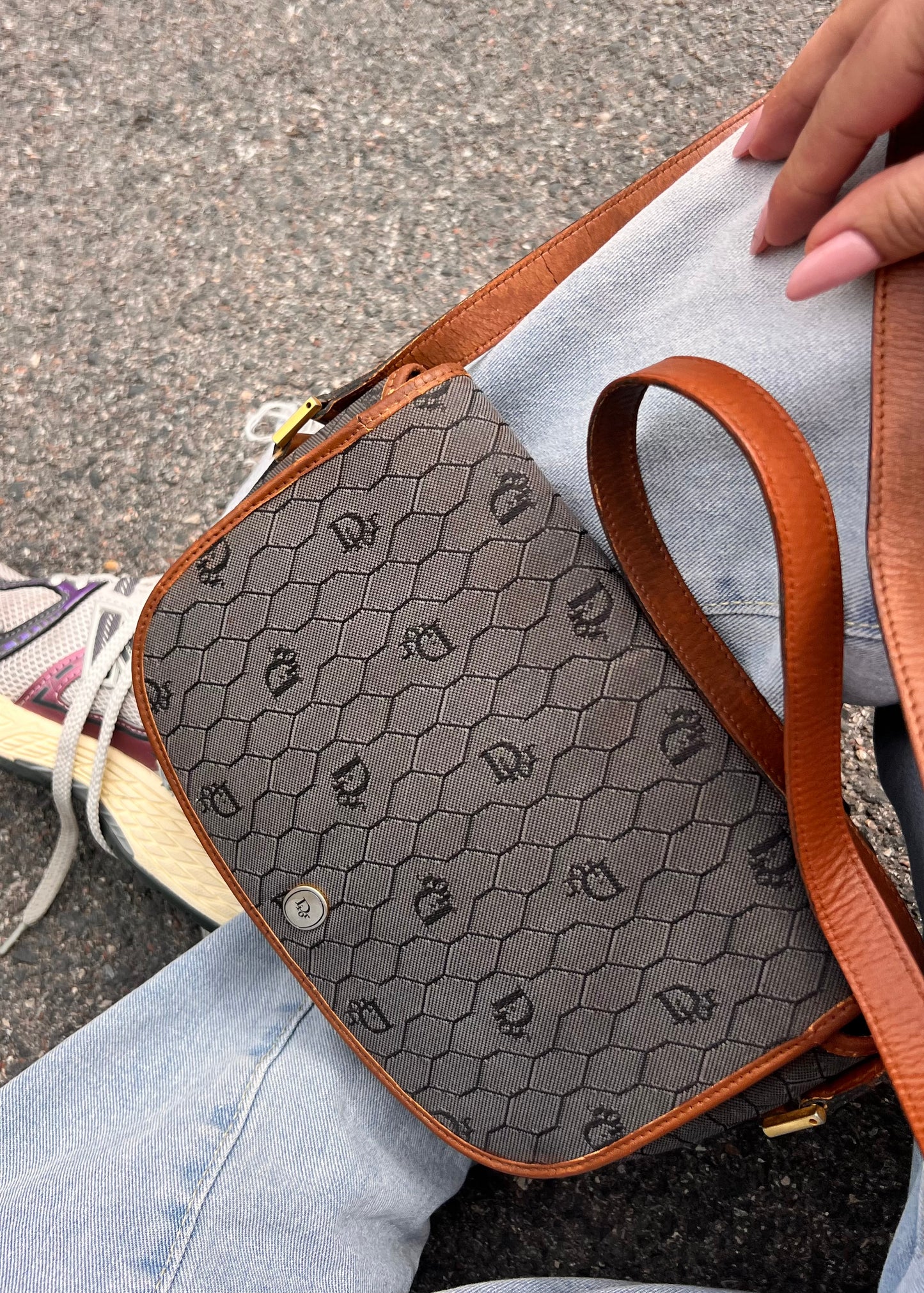 Borsa a Tracolla Christian Dior - Vintage honeycomb