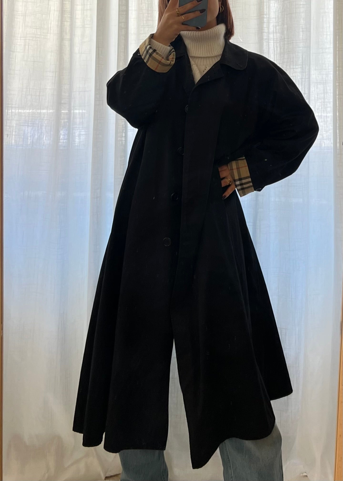 Trench Burberry check