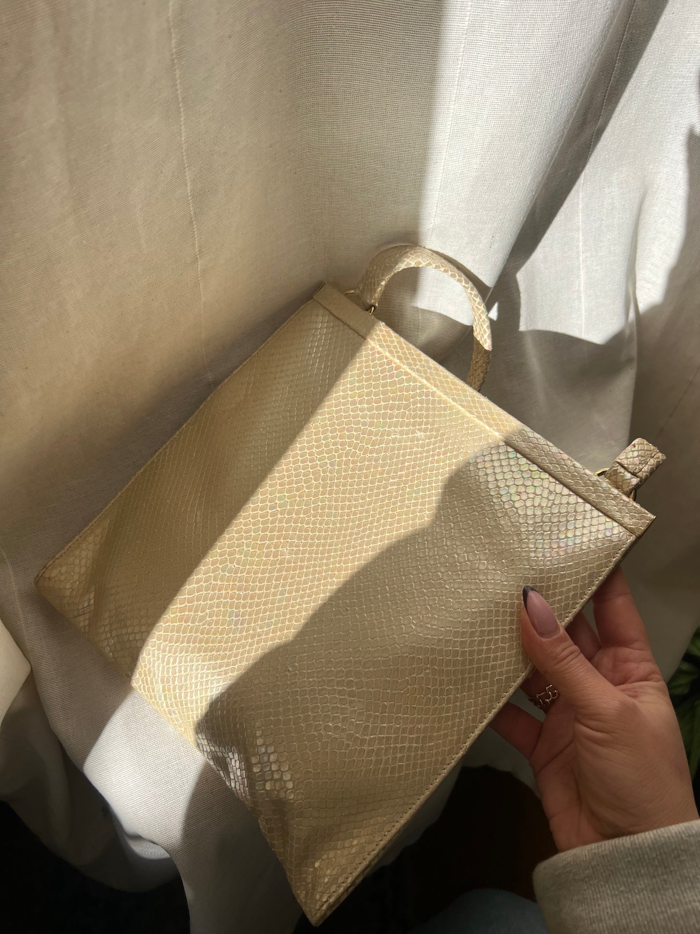 Borsa Escada in pitone