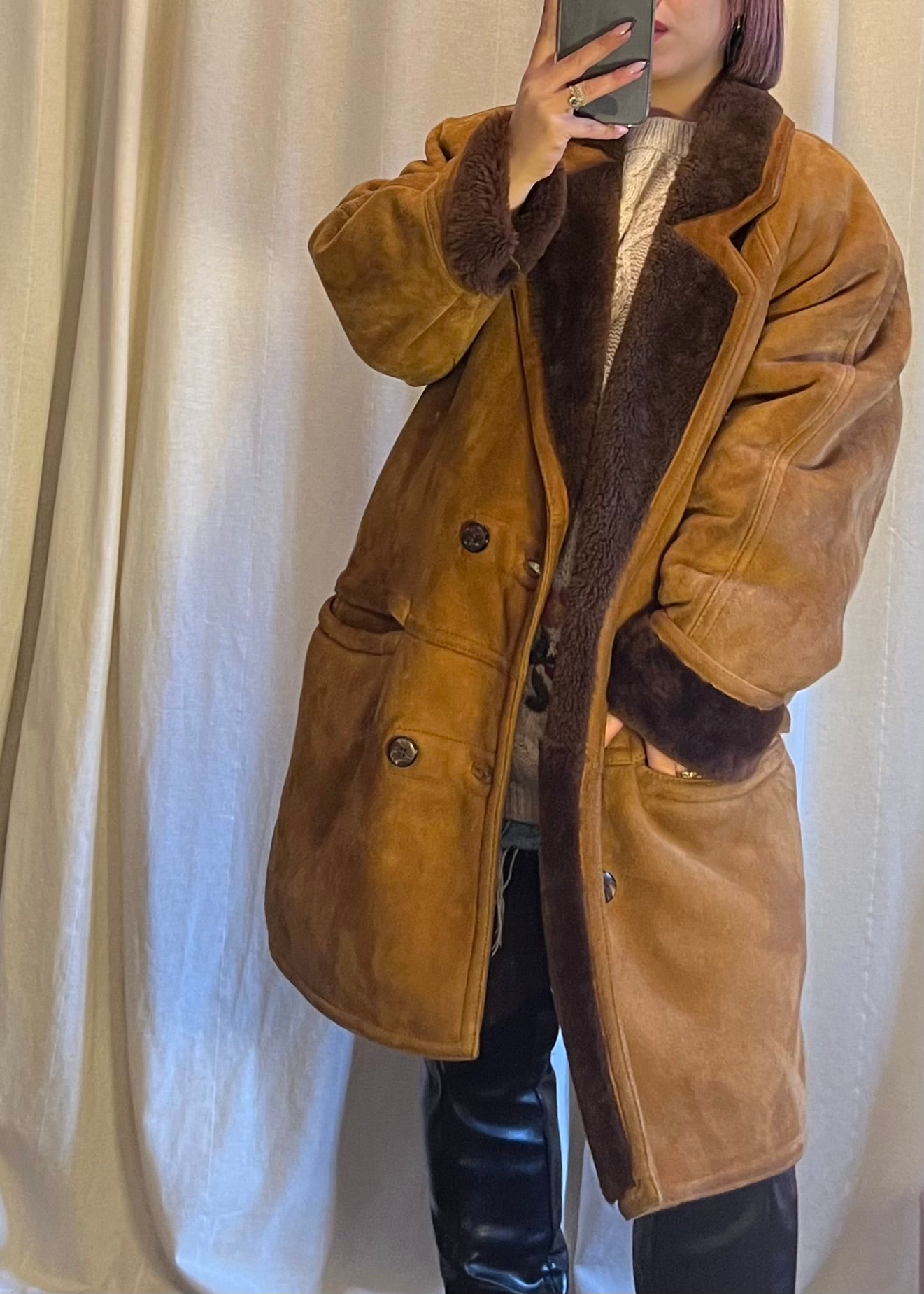 Shearling vintage