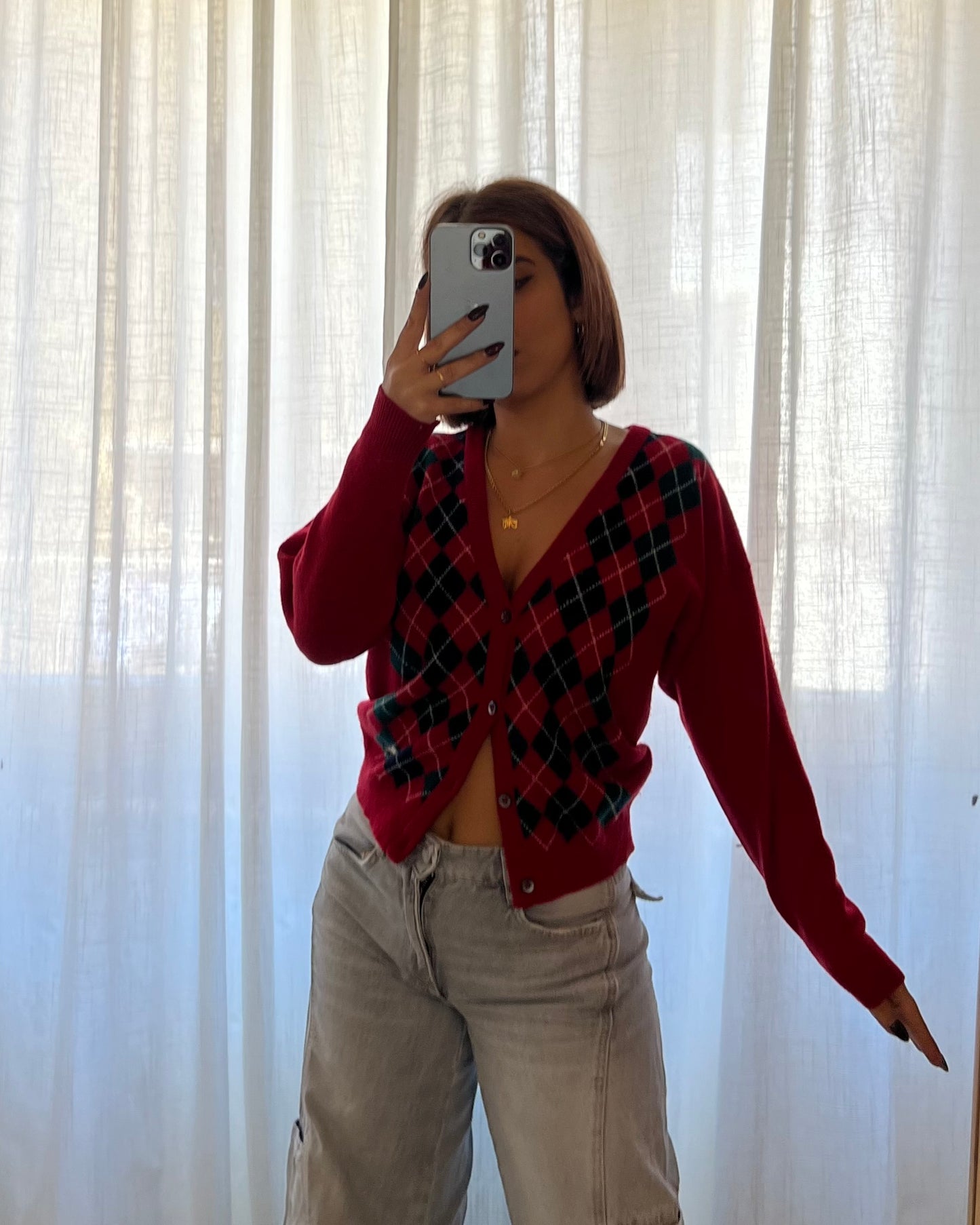 Cardigan Burberry in lana