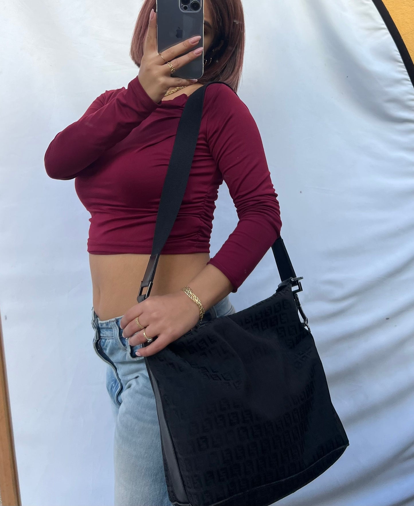 Borsa Fendi zucchino