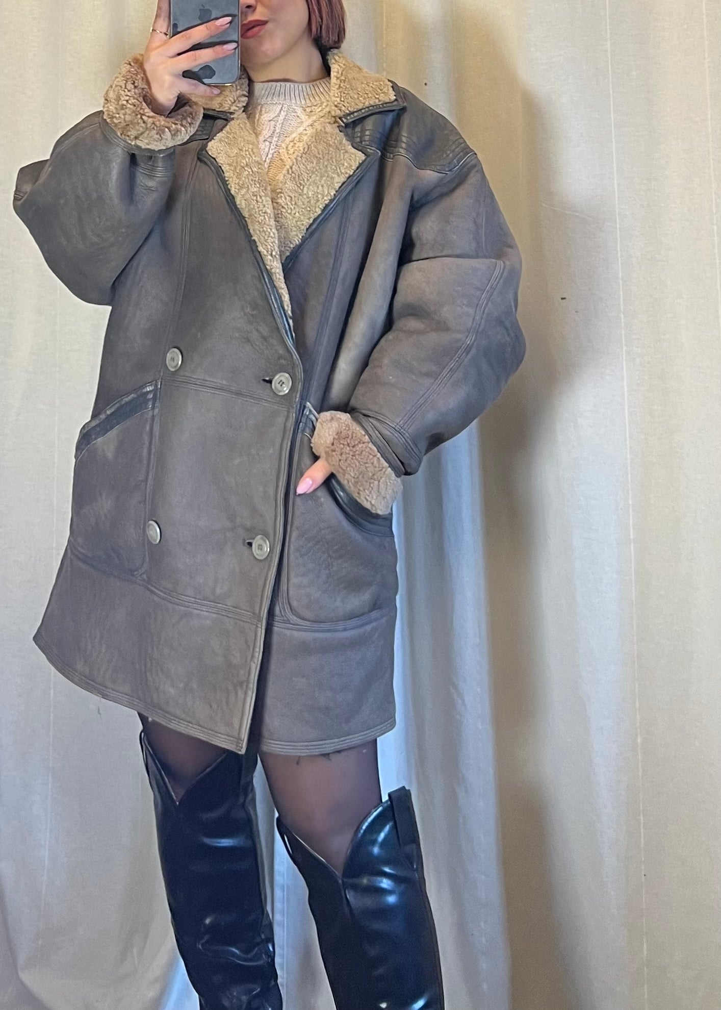 Shearling vintage
