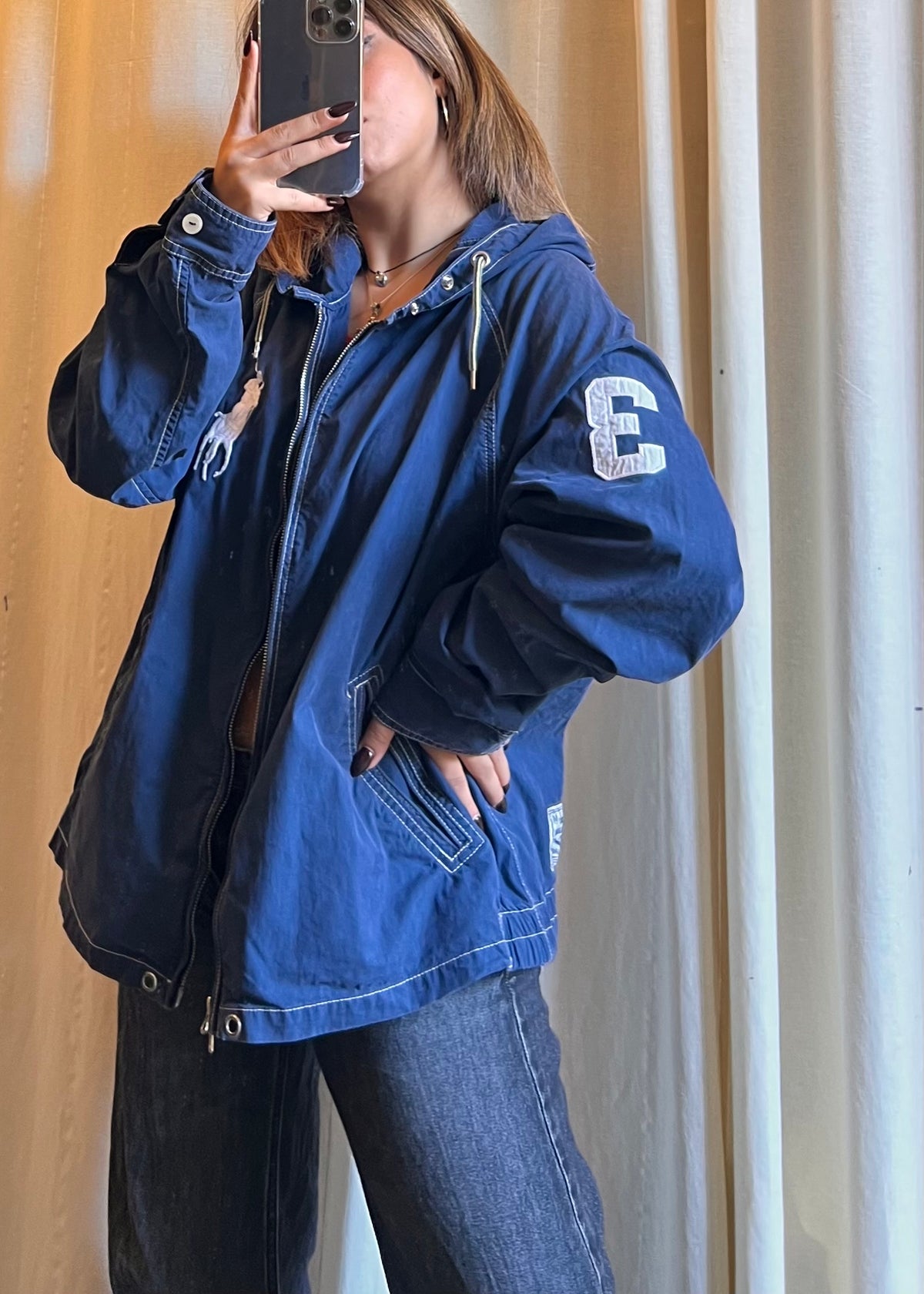 Super rara Giacca a Vento Ralph Lauren "Big Pony" - Taglia XL