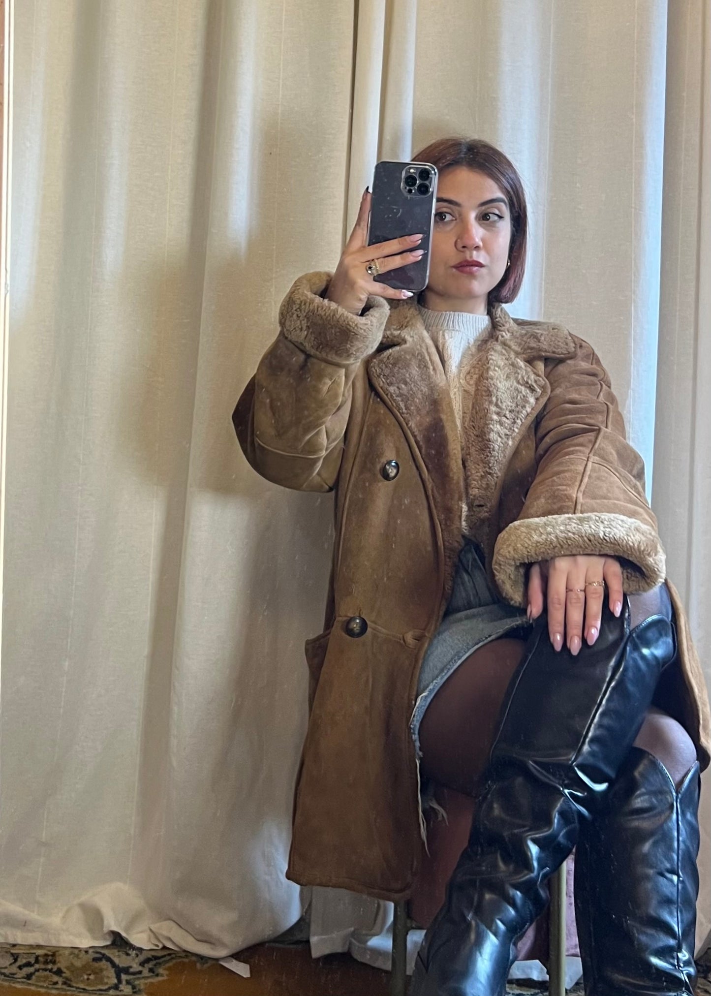 Shearling vintage