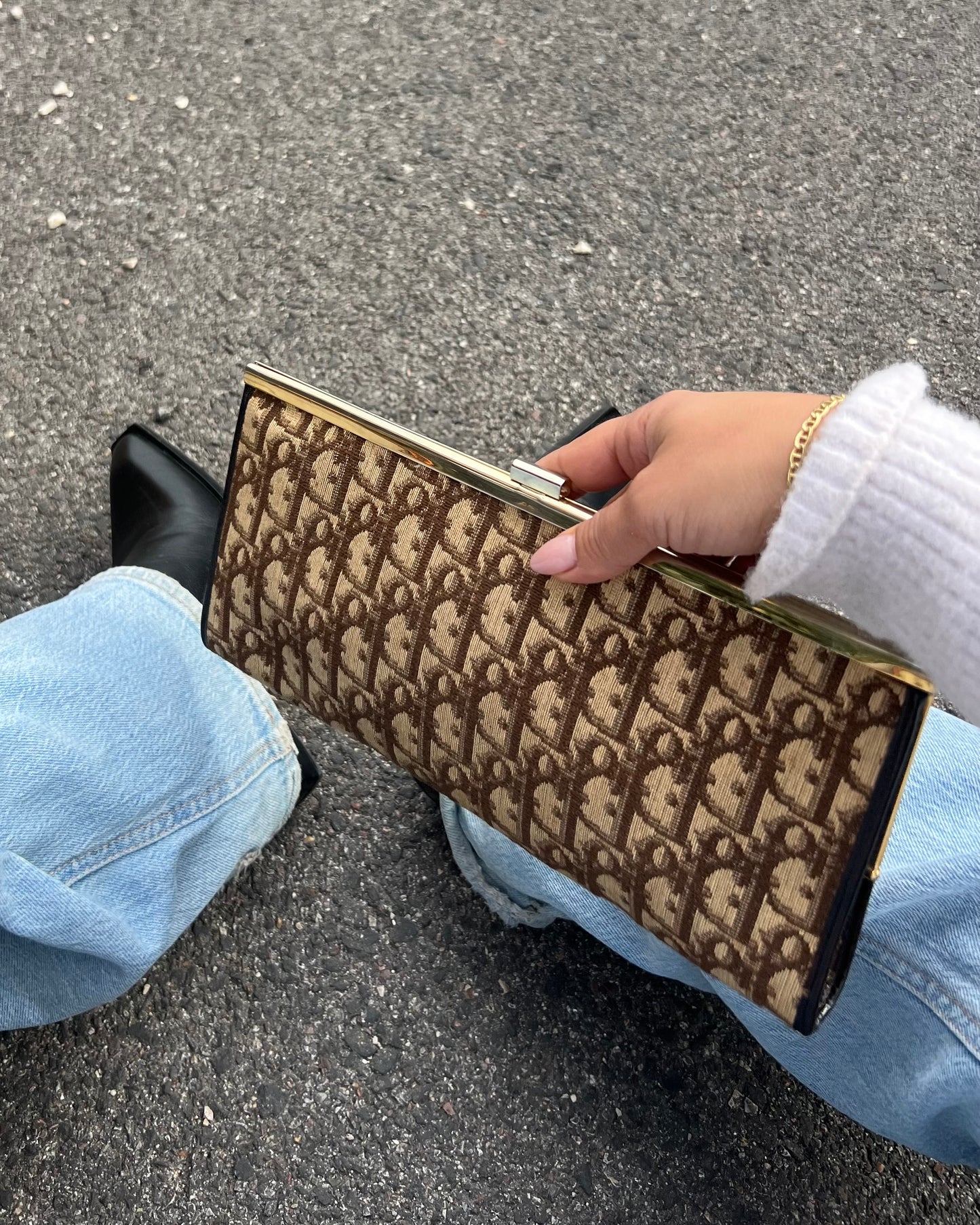 Clutch Dior vintage 1970