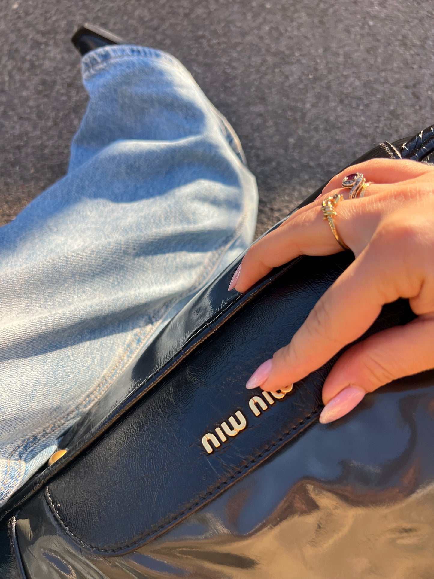 Maxi bowling Bag Miu Miu