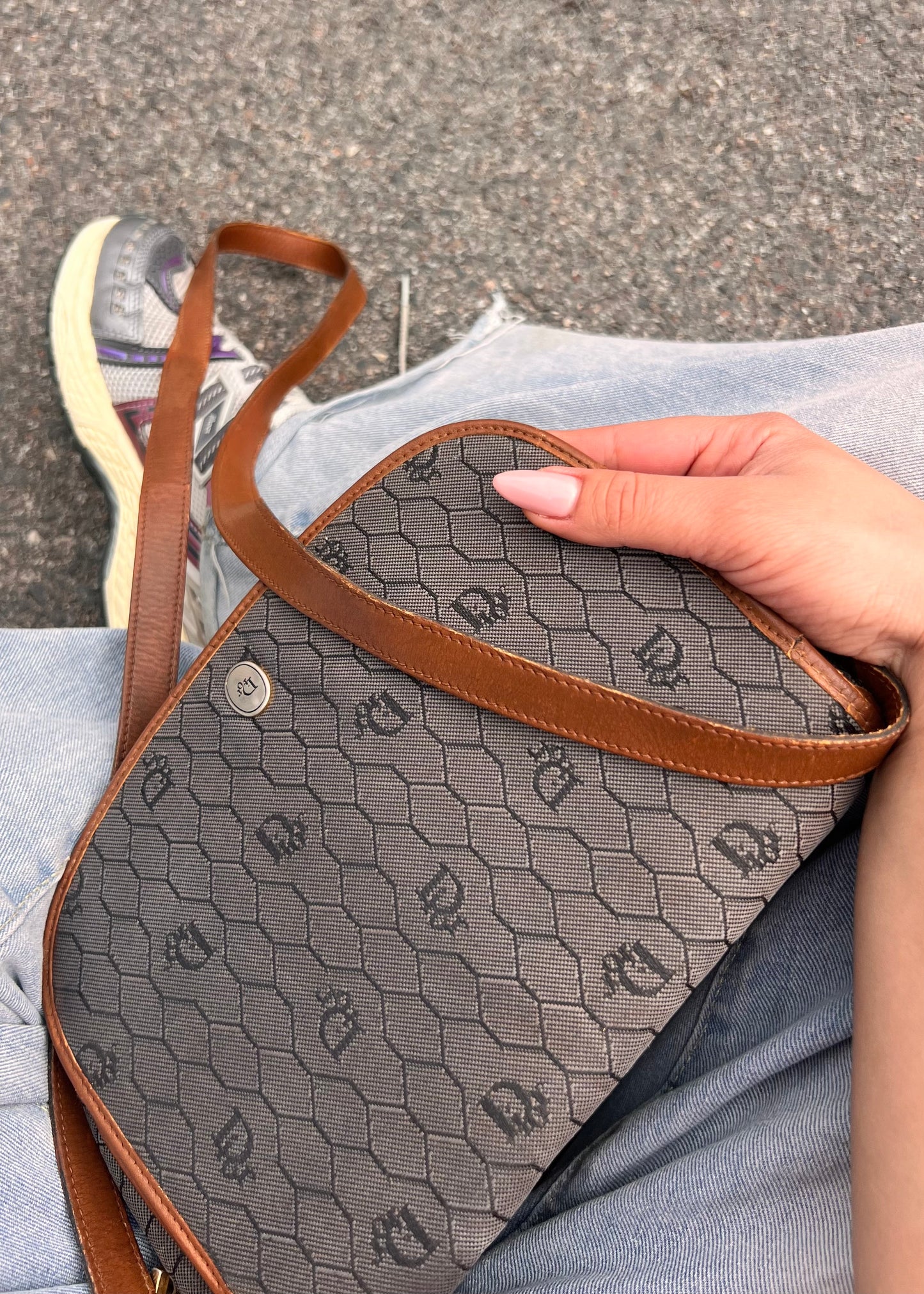 Borsa a Tracolla Christian Dior - Vintage honeycomb
