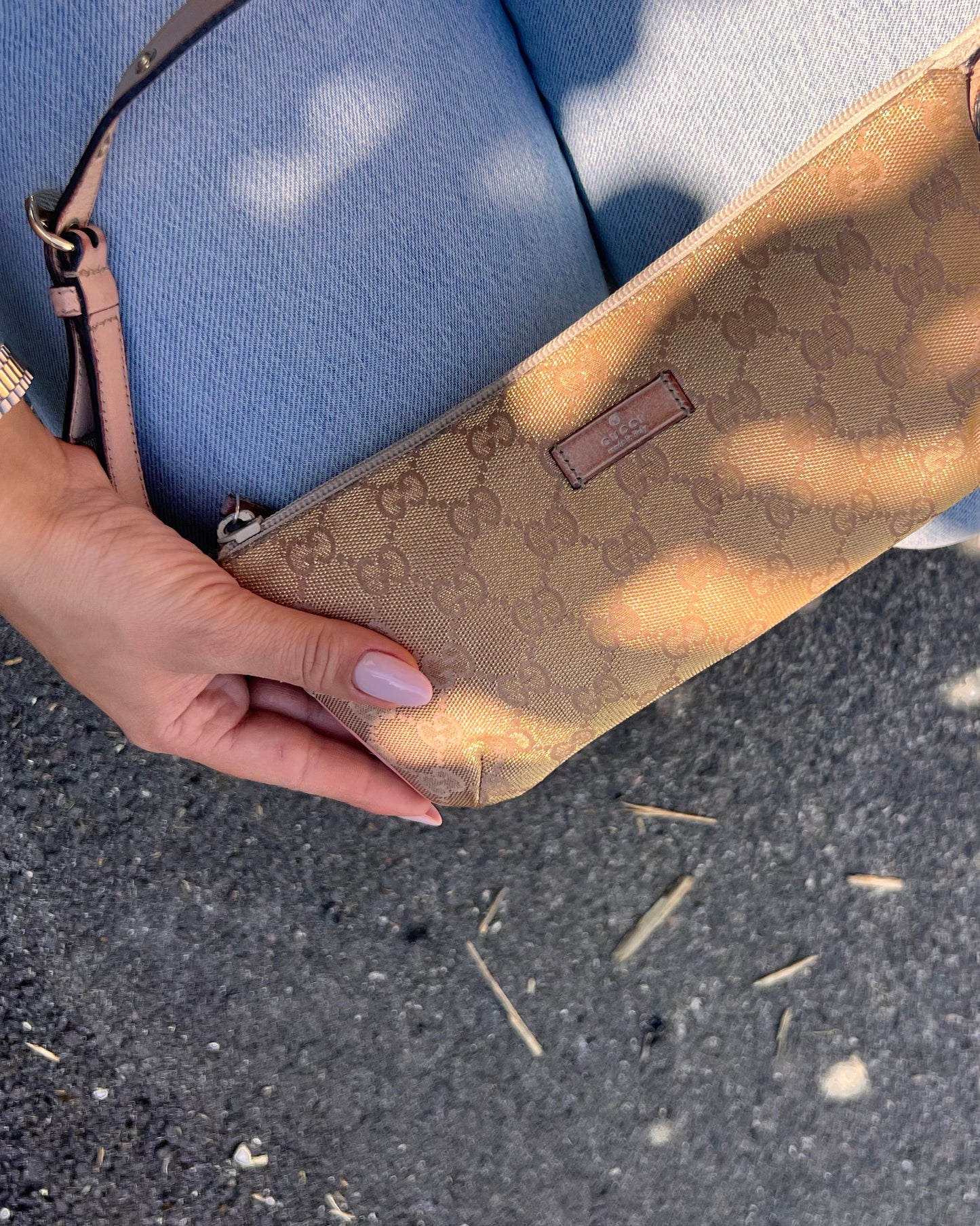 Baguette gucci  GG Canvas Edizione Speciale Cangiante