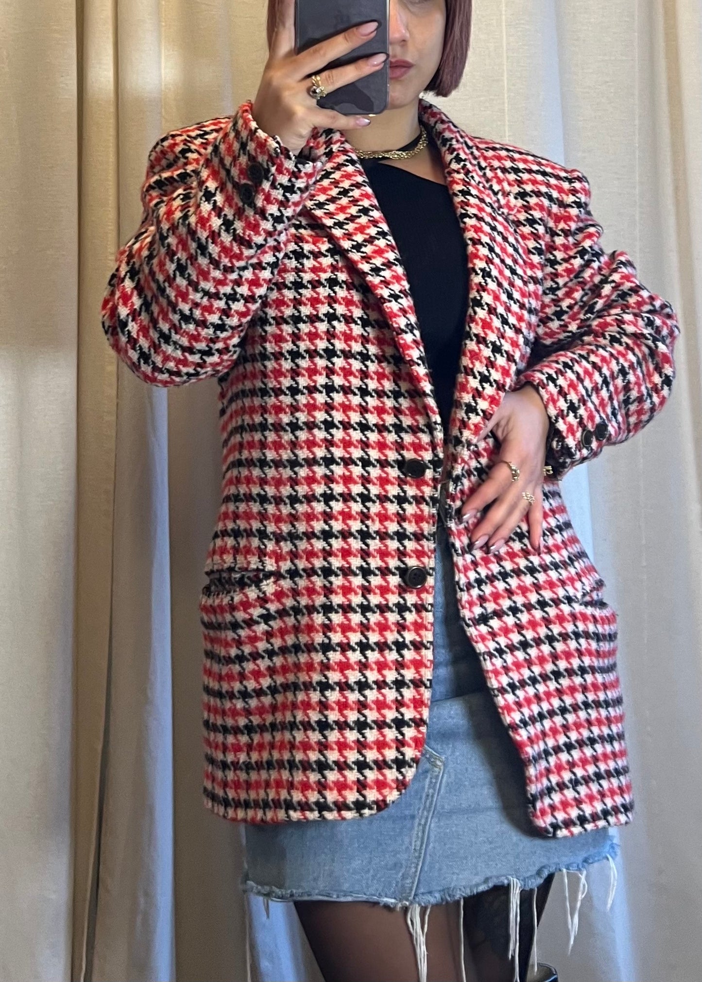 Blazer vintage in lana