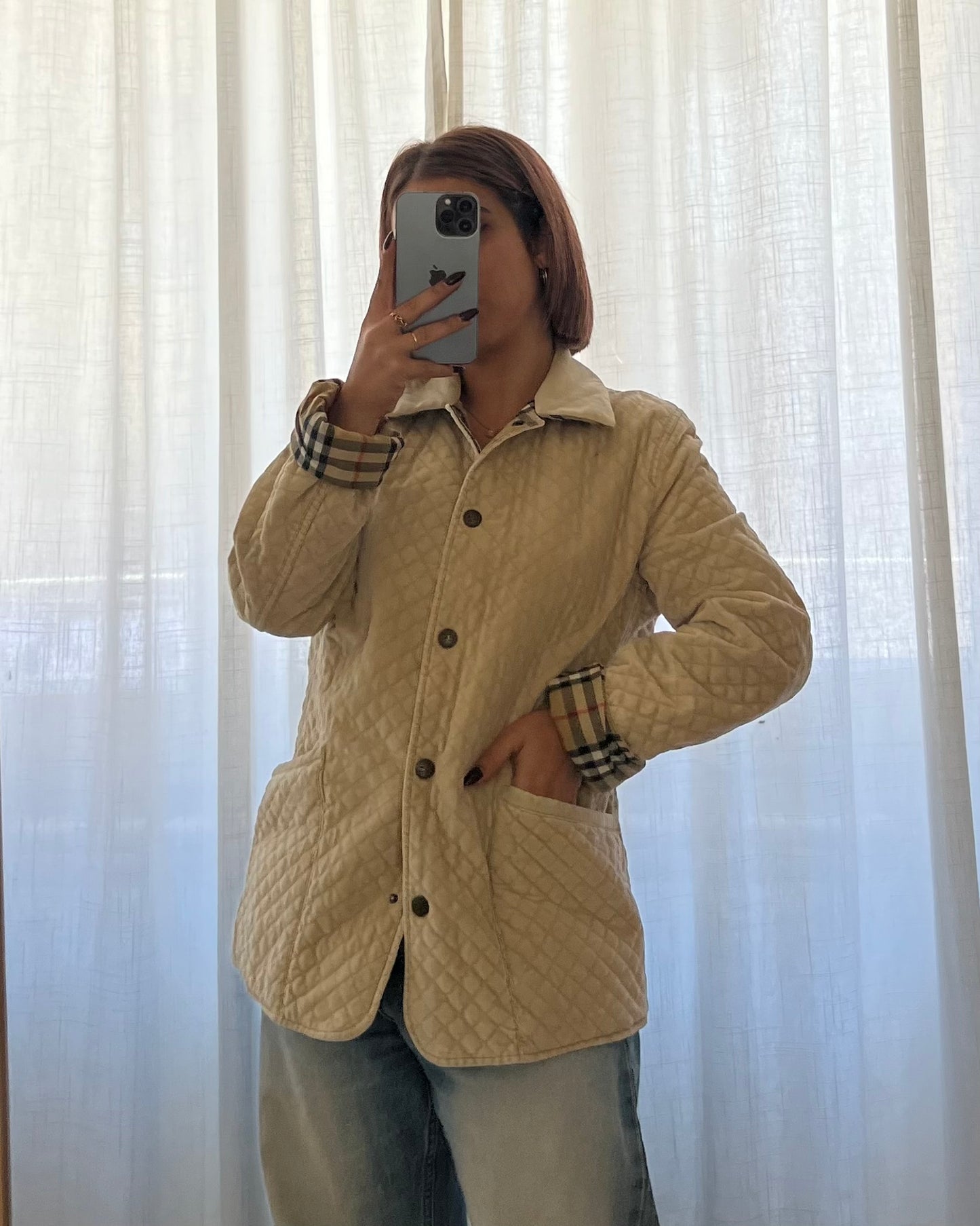 Giacca trapuntata Burberry