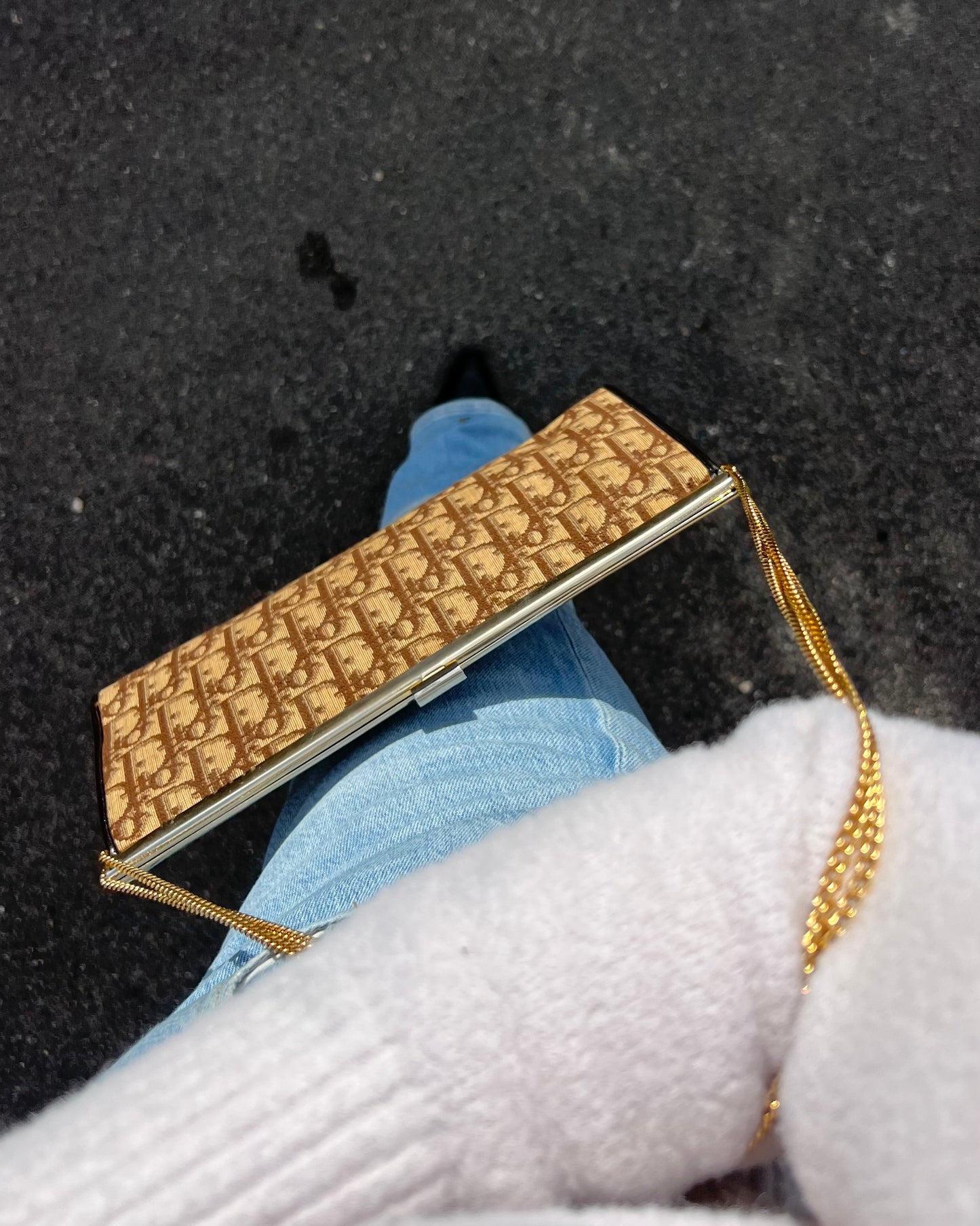 Clutch Dior vintage 1970