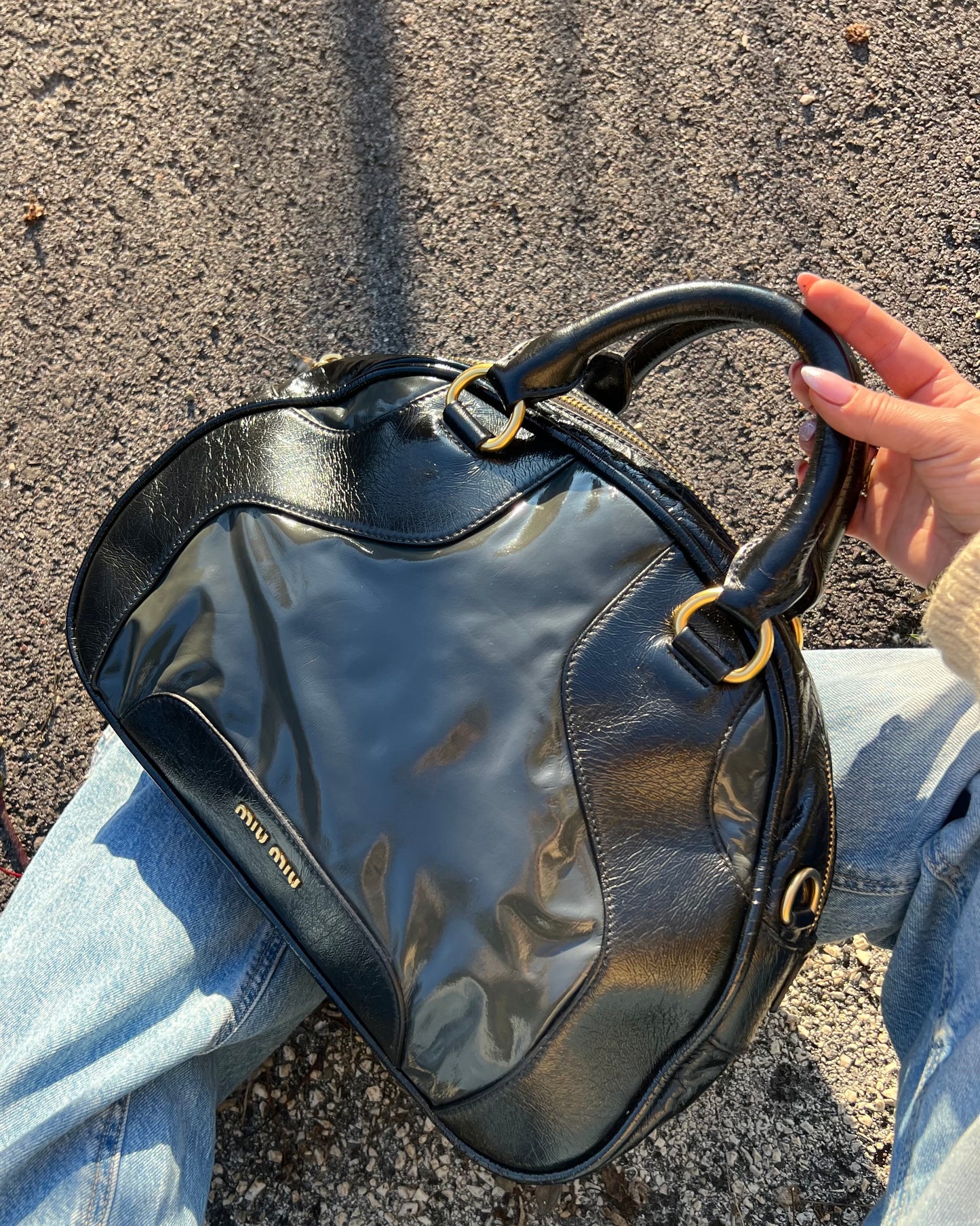Maxi bowling Bag Miu Miu