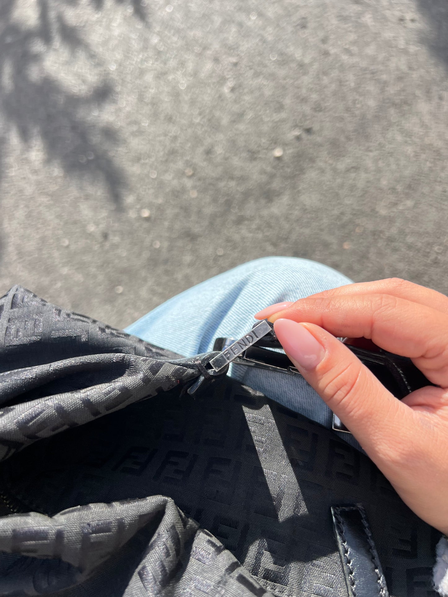 Borsa Fendi zucchino