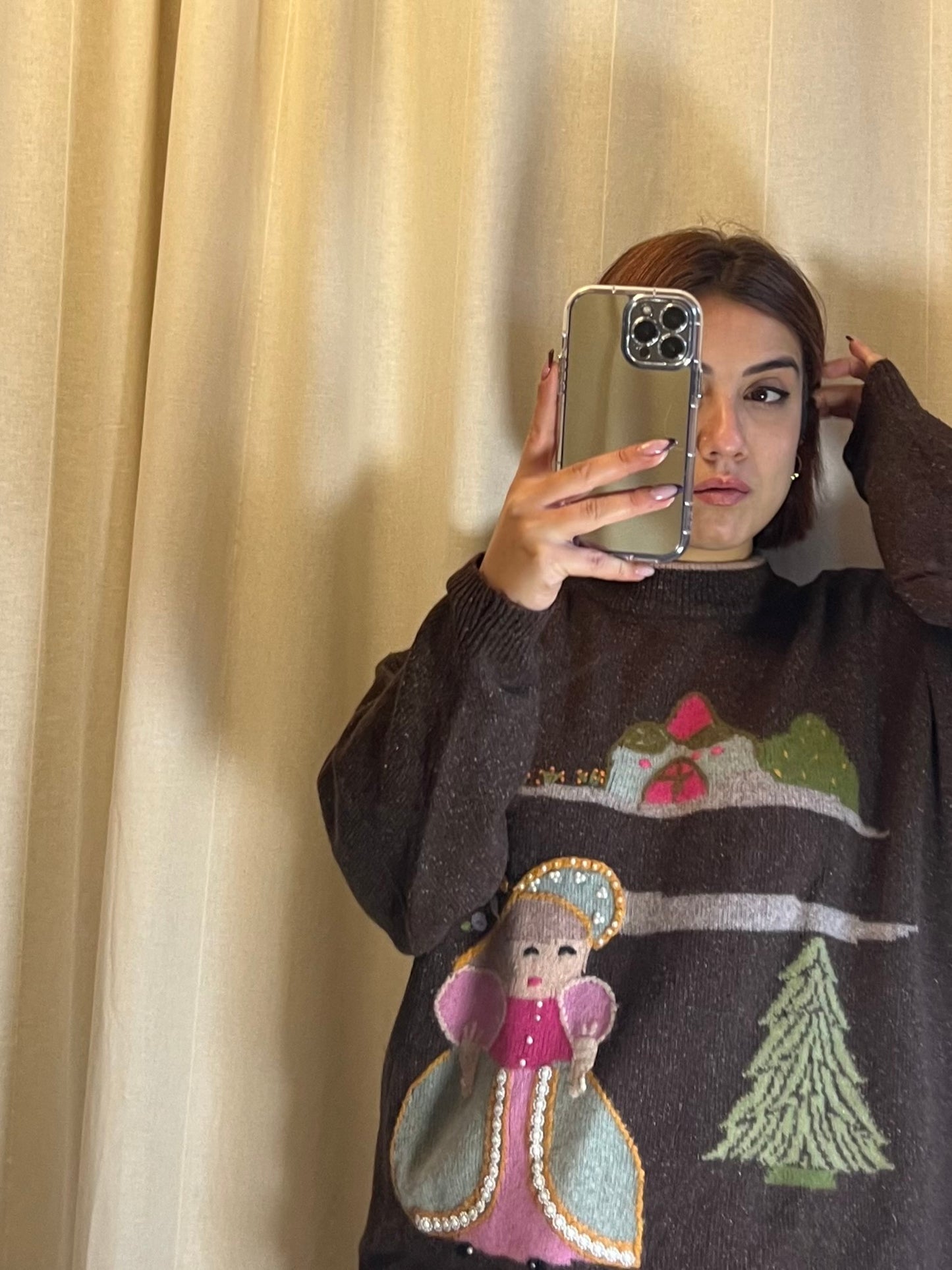 Maglione in lana principessa