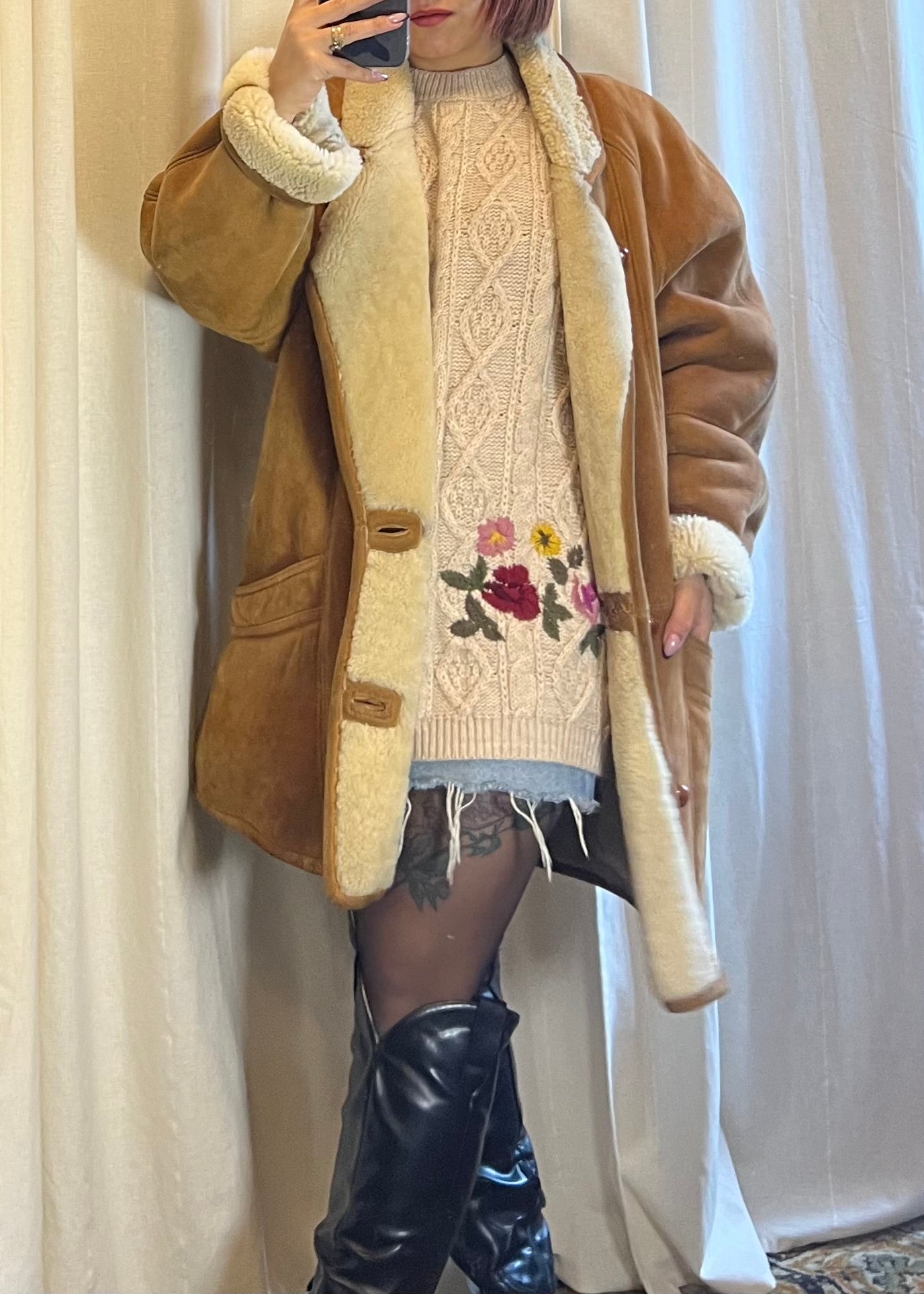 Shearling vintage