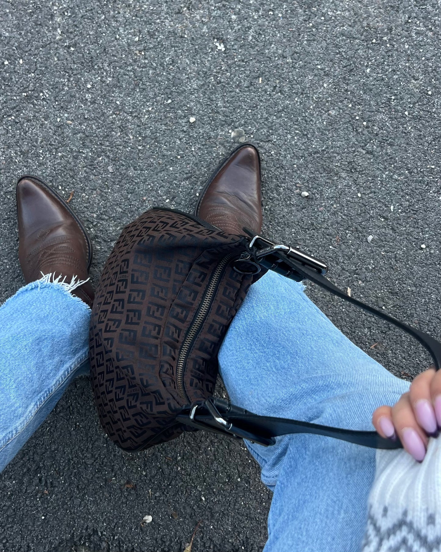 Fendi oyster cioccolato